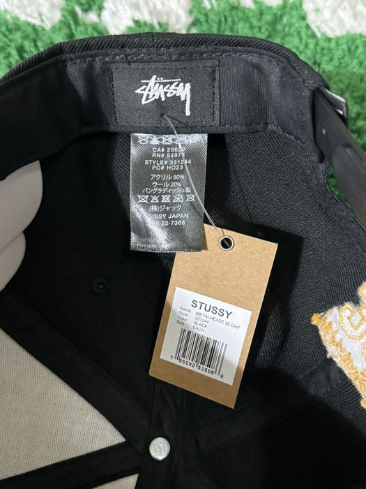 Stussy Stussy Goldie Metalheadz 30 Snapback Hat Black | Grailed