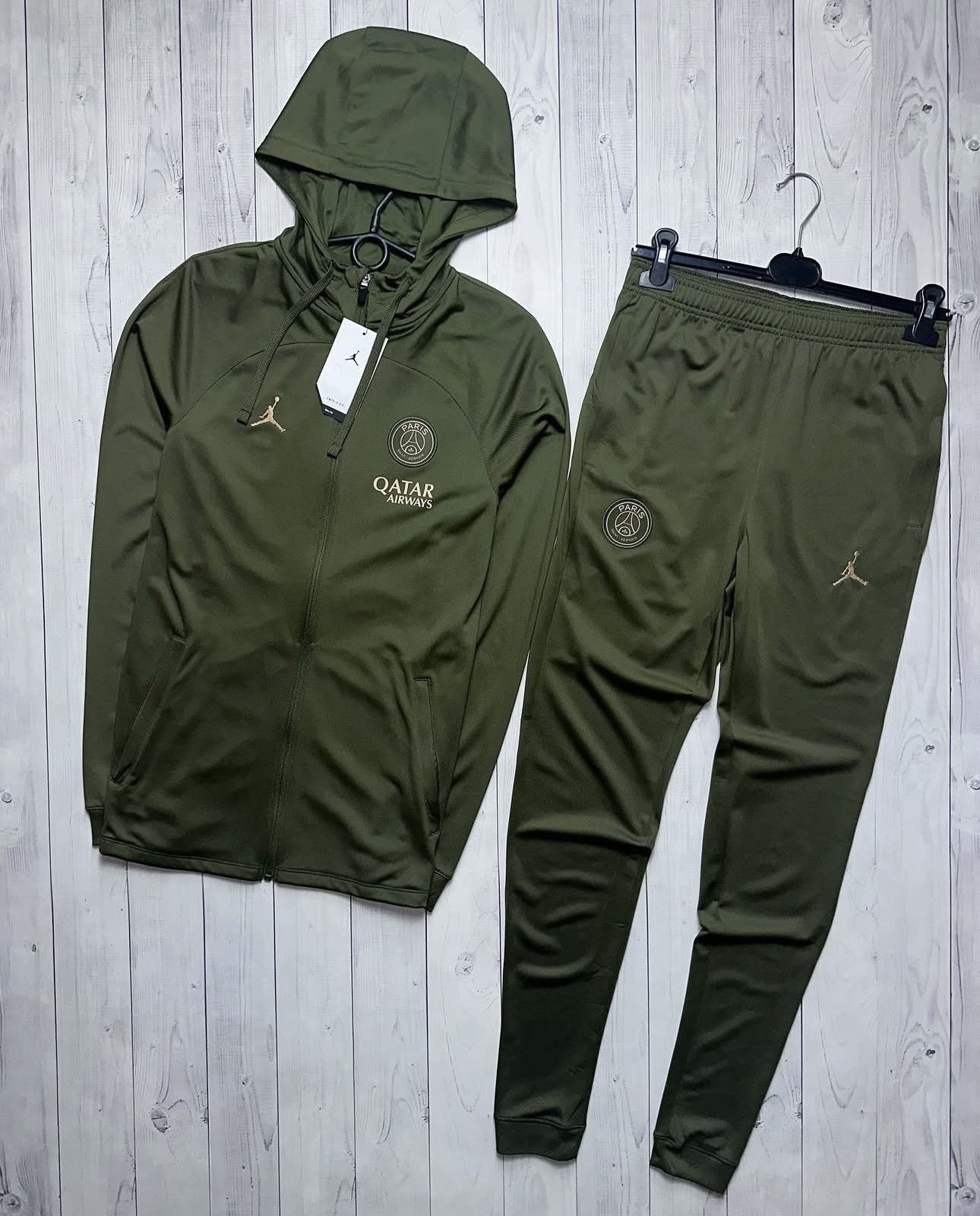 Vintage PSG Jordan track suit size S,M khaki rare