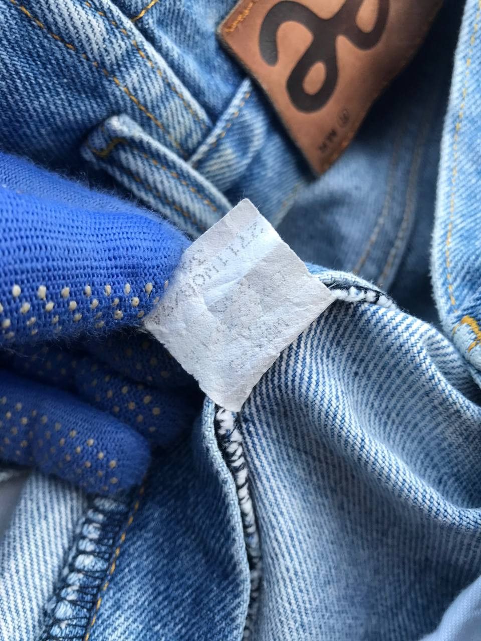Lee VINTAGE 80S LEE LIGHTWASH DISTRESSED JEAN W34X30 Size US 34 / EU 50 - 8 Thumbnail