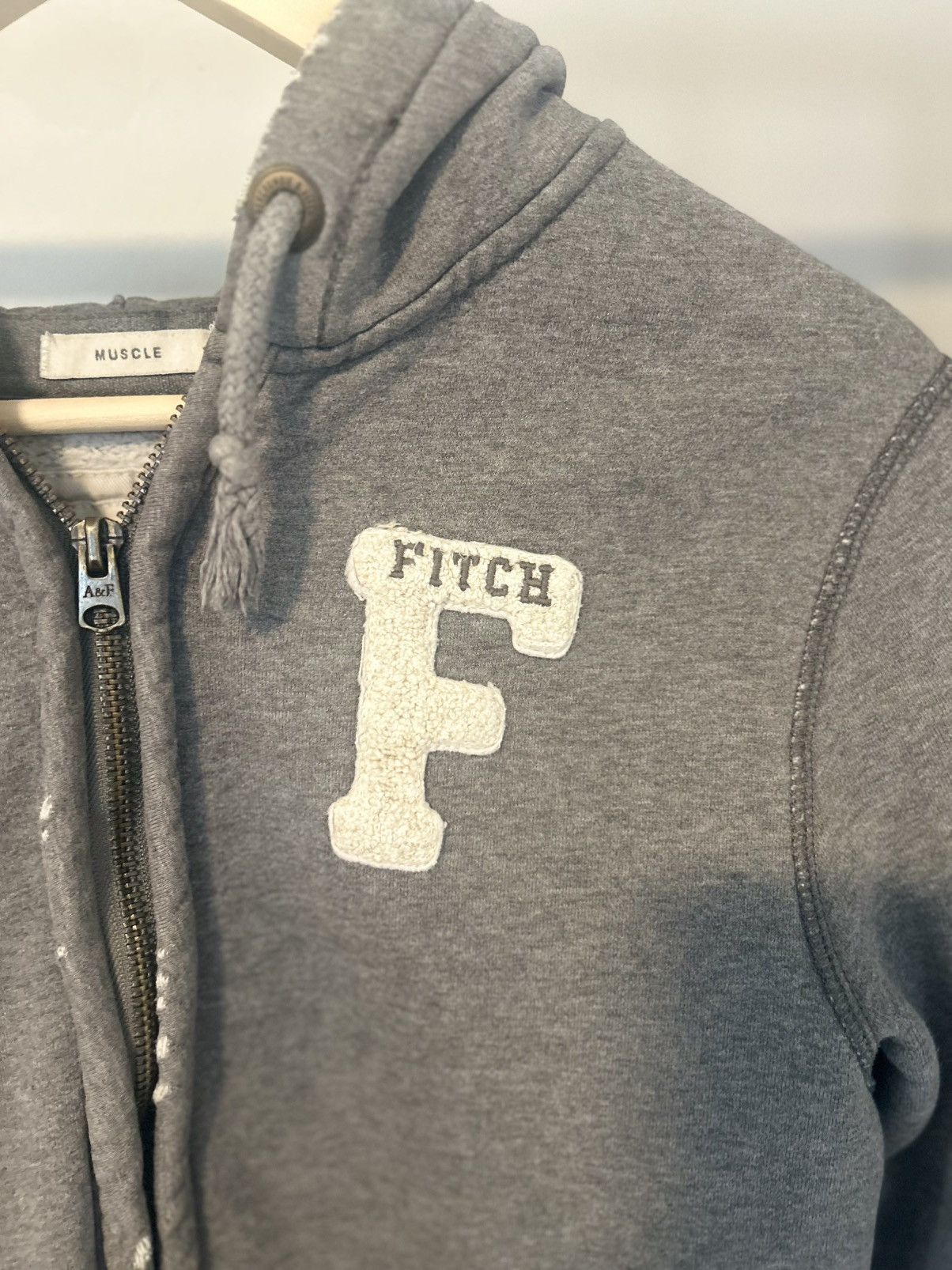 Abercrombie & Fitch Abercrombie jacket gray y2k Size US S / EU 44-46 / 1 - 2 Thumbnail