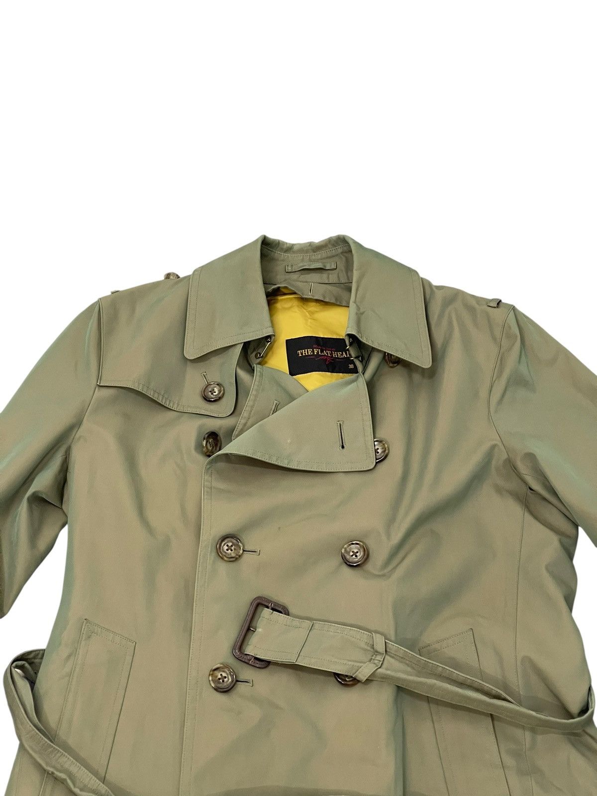 The Flat Head The Flat Head Trench Coat American Native Wool Lining 7🟩0 Size US M / EU 48-50 / 2 - 11 Thumbnail