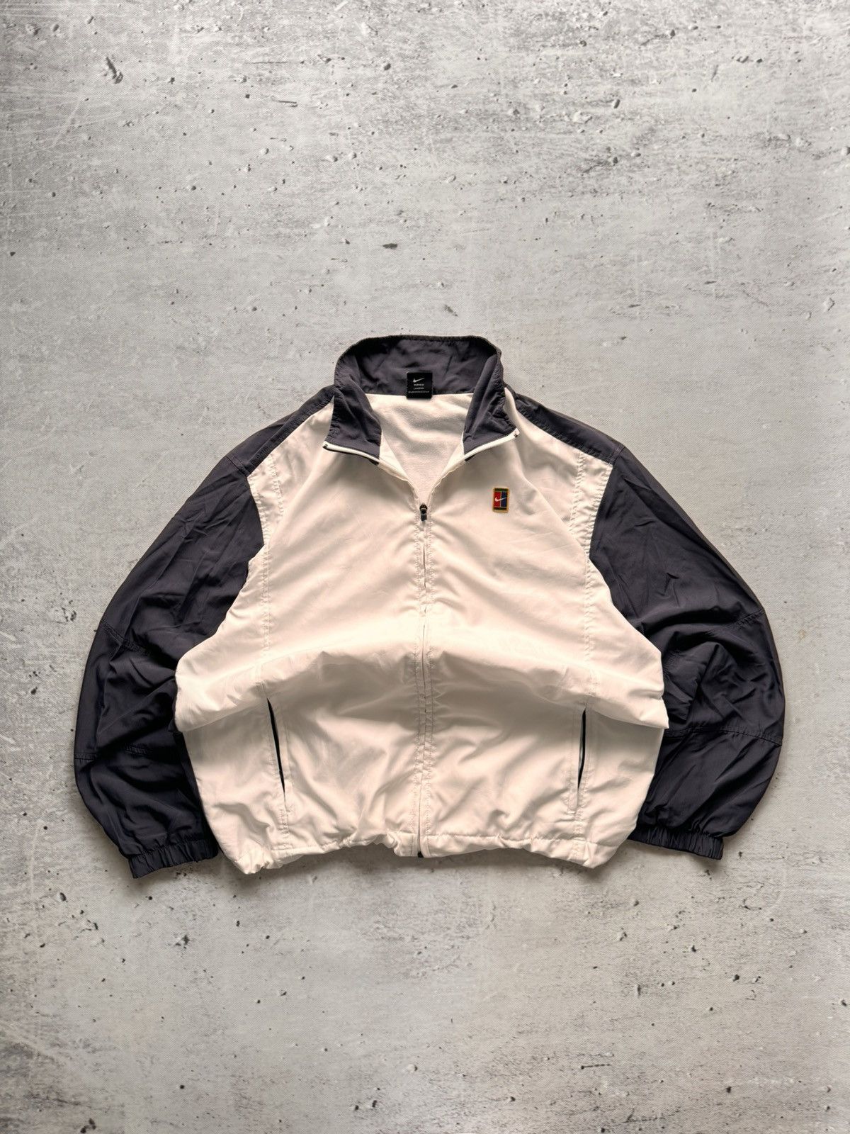 Nike × Nike ACG NIKE COURT VINTAGE BASIC LOGO OVERSIZE LIGHT JACKET Size US M / EU 48-50 / 2 - 1 Thumbnail
