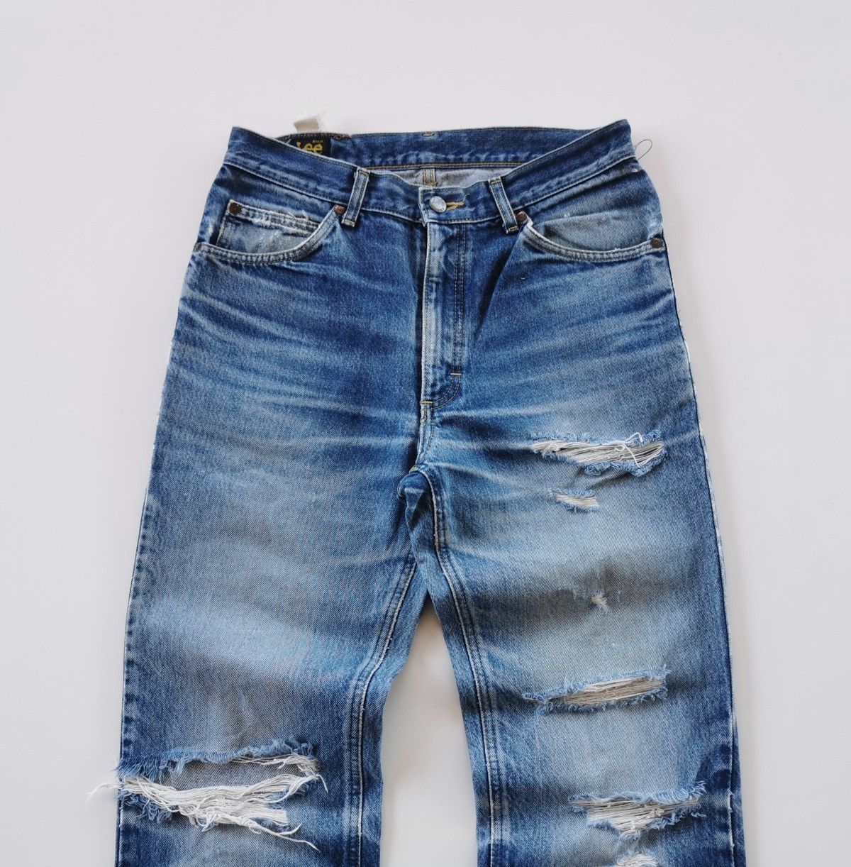 Lee Vintage Jeans Lee Style Ripped Size US 29 - 3 Thumbnail