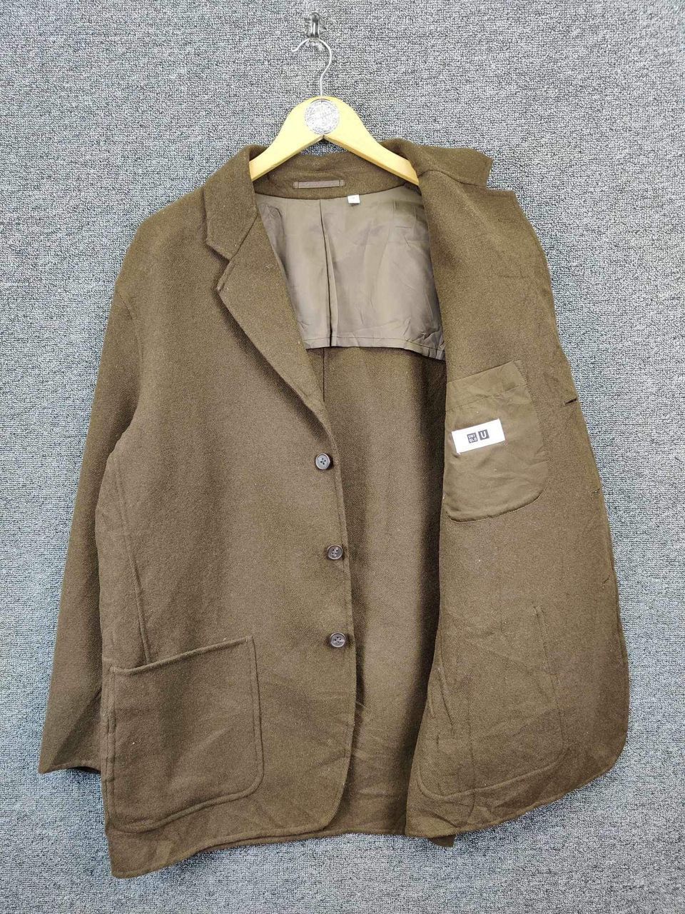 Undercover × Uniqlo Vintage Lemaire Uniqlo U Wool Button Ups Jacket Size US XL / EU 56 / 4 - 7 Thumbnail