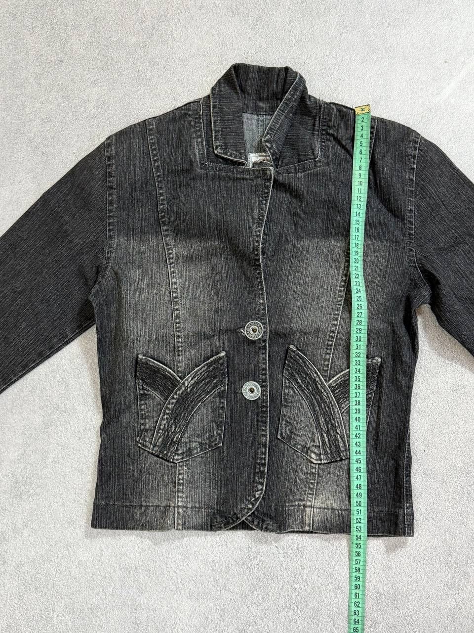 Japanese Brand Vintage 90s Denim Trucker Japan Style Archive Retro Jacket Size US XS / EU 42 / 0 - 12 Thumbnail