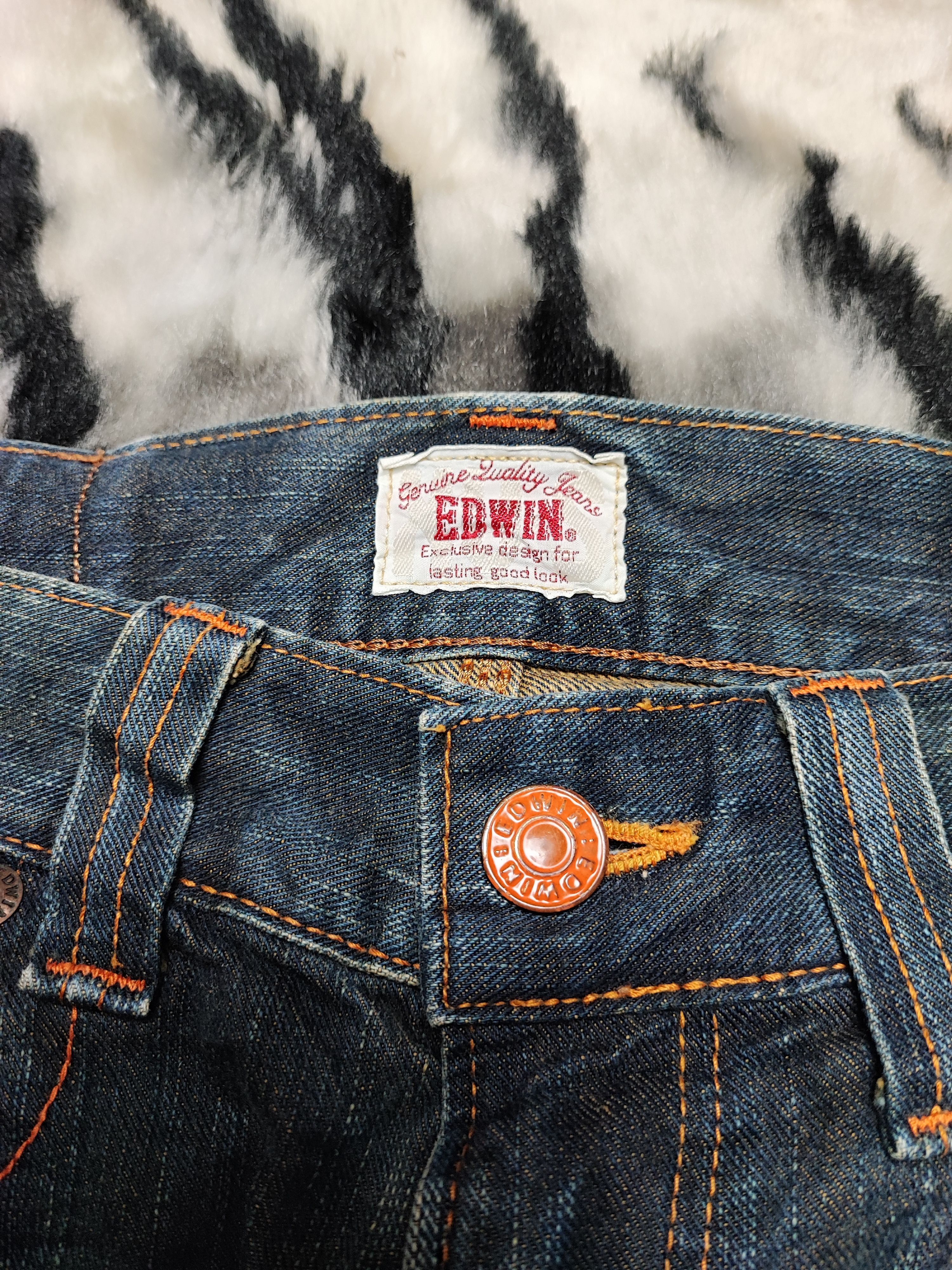 Edwin × JNCO × Southpole Baggy Rusty Denim by Edwin XV Exclusive Vintage. Size US 32 / EU 48 - 8 Thumbnail
