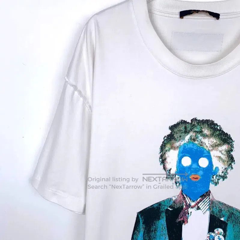 Louis Vuitton Louis Vuitton Artistic Print Oversized T-Shirt . Size US XL / EU 56 / 4 - 3 Thumbnail