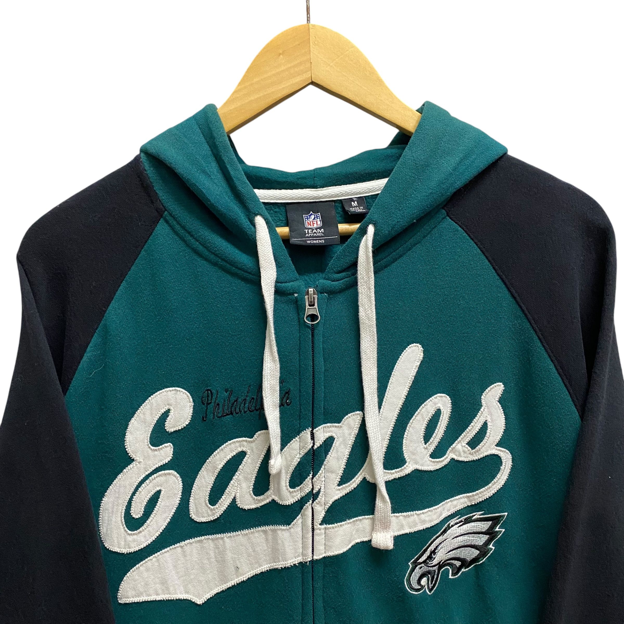 NFL Philadelphia Eagles Embroidered Hoodie Women Size Medium Size M / US 6-8 / IT 42-44 - 2 Thumbnail