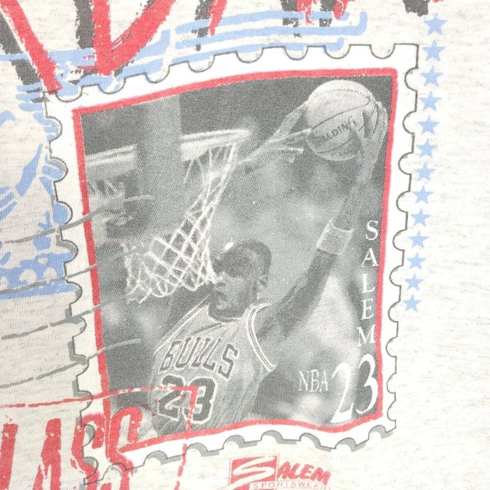 Salem Sportswear 1990 Michael Jordan T-Shirt Gray M