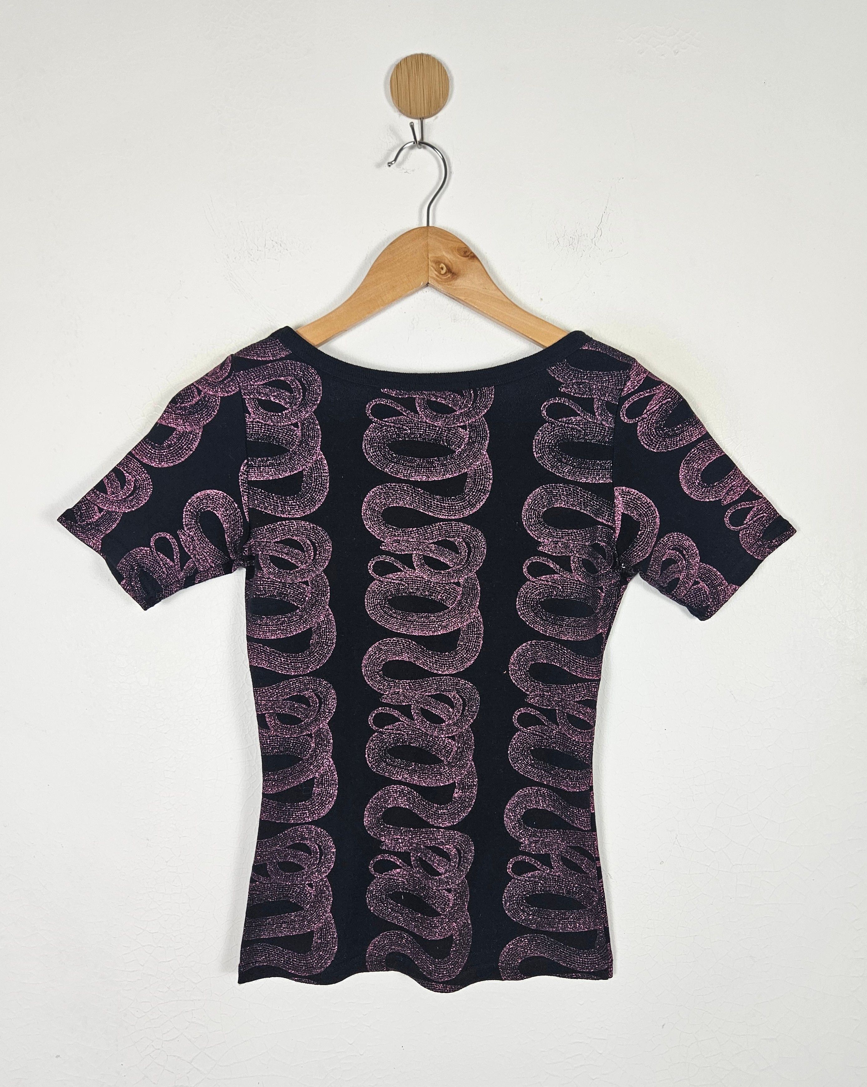 トップス vintage hysteric glamour snake design Rare Archive Hysteric Glamour Bling Bling Shining Snakes Big