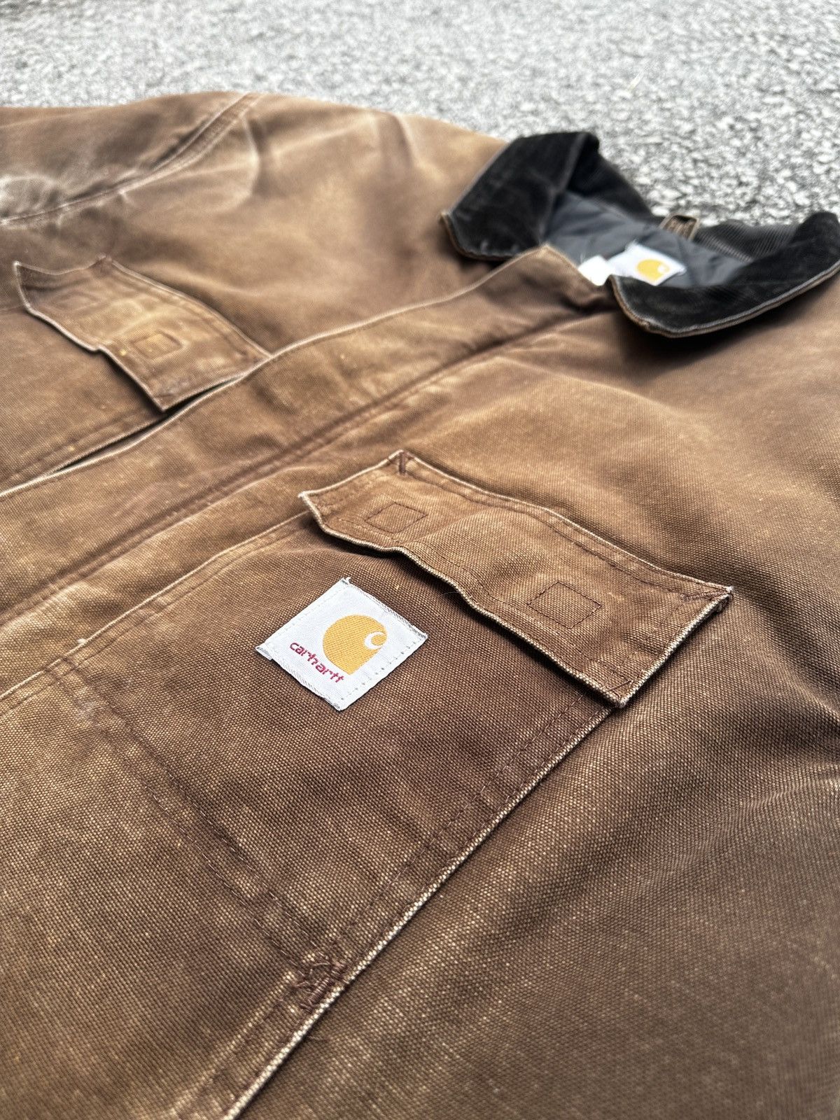 Carhartt × Vintage CARHARTT DETROIT JACKET Size US XXL / EU 58 / 5 - 2 Thumbnail