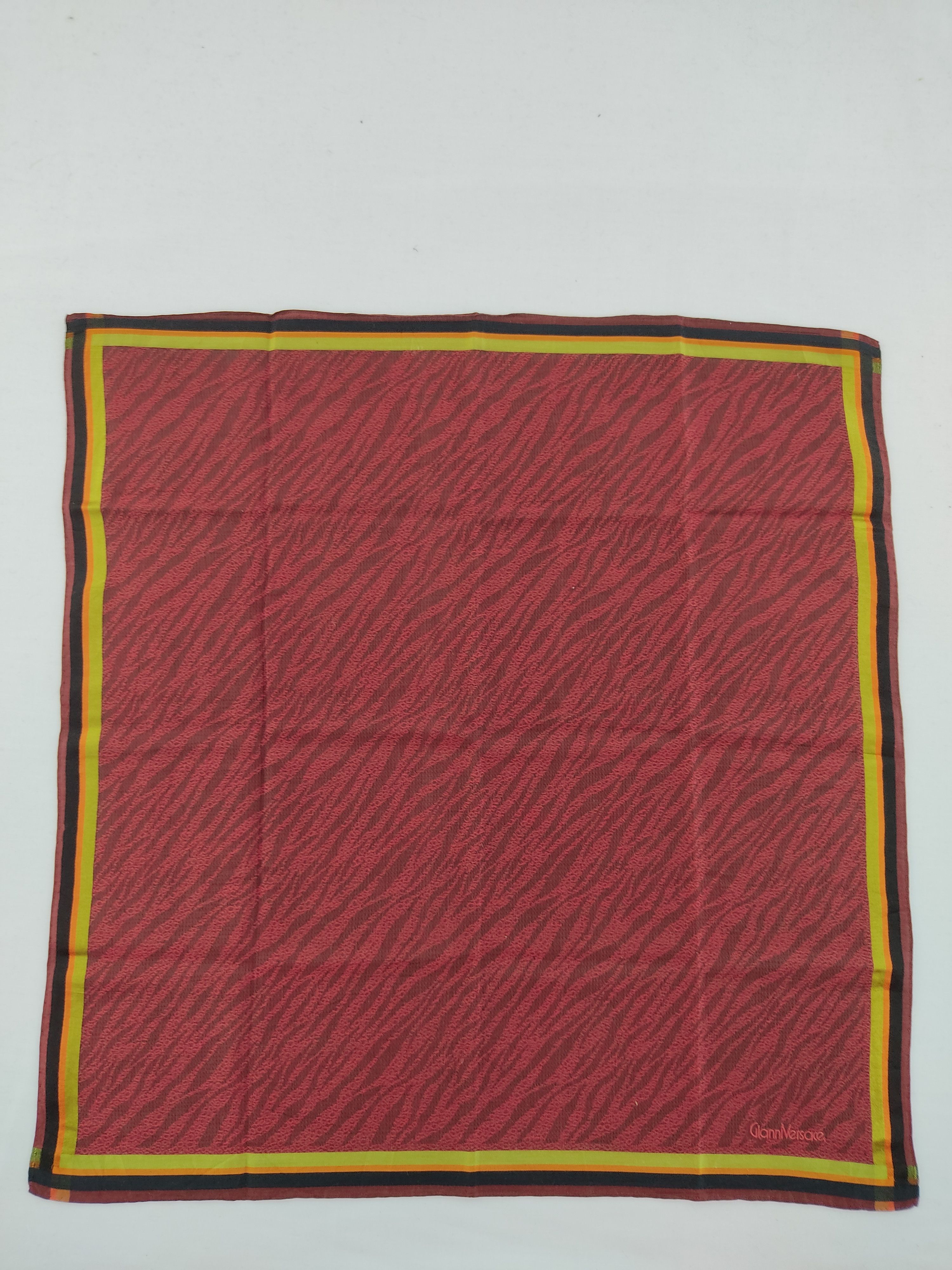 Versace × Vintage Vintage Gianni Versace Handkerchief / Neckwear / Bandana Size ONE SIZE - 3 Thumbnail