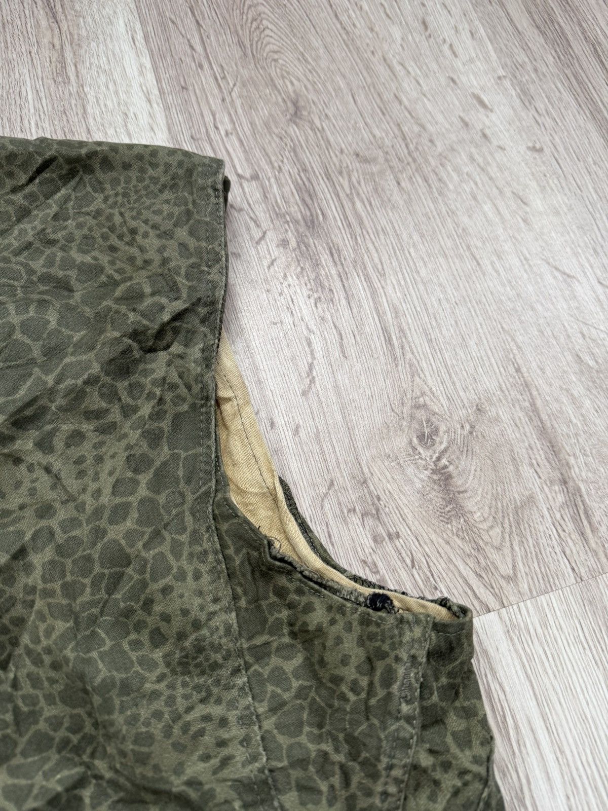 Other Vintage Polish Army Camo Ammo Vest 90s Pattern Tactical Vest Size US L / EU 52-54 / 3 - 17 Thumbnail
