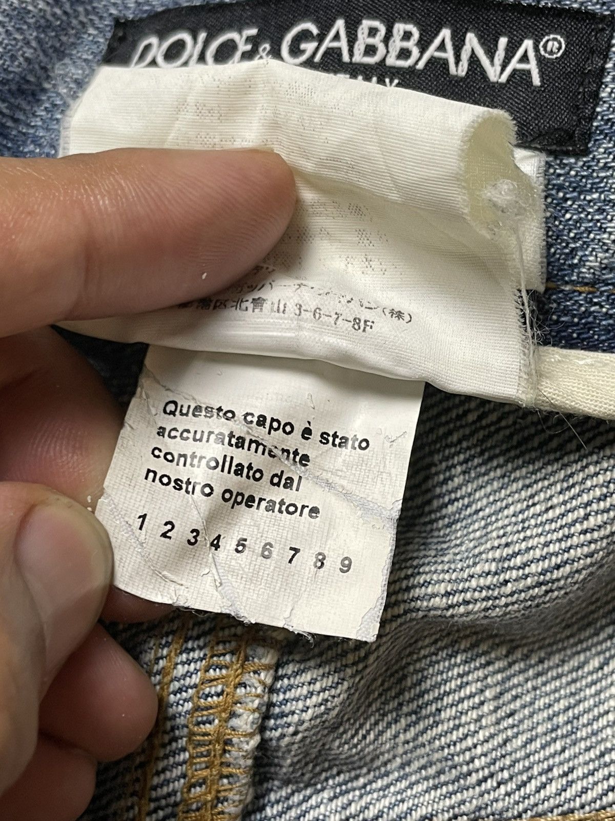 Dolce & Gabbana Dolce & Gabbana Distressed Denim Jeans (93) Size US 34 / EU 50 - 14 Thumbnail
