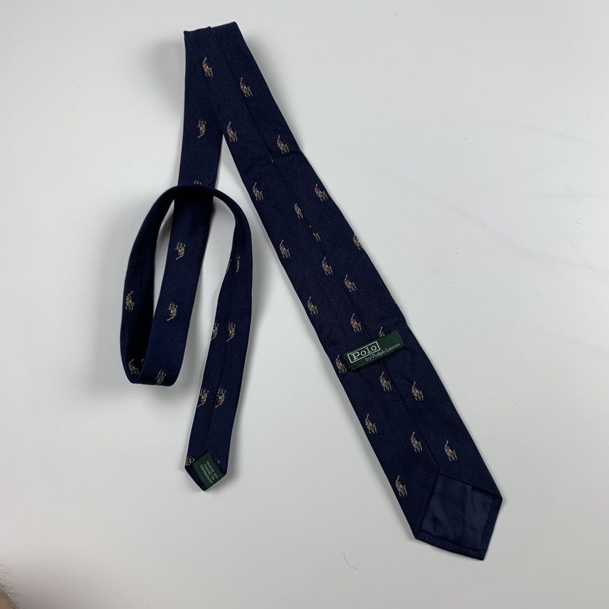 Polo Ralph Lauren Monogram Ralph Lauren silk tie Size ONE SIZE - 2 Thumbnail