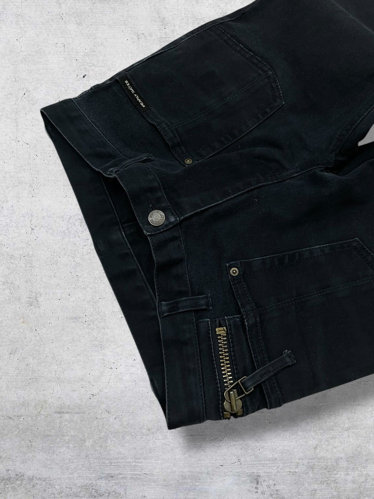 Japanese Brand VINTAGE PEARLY GATES JAPAN DESIGNER PUNK STYLE SKINNY PANT Size US 28 / EU 44 - 6 Thumbnail
