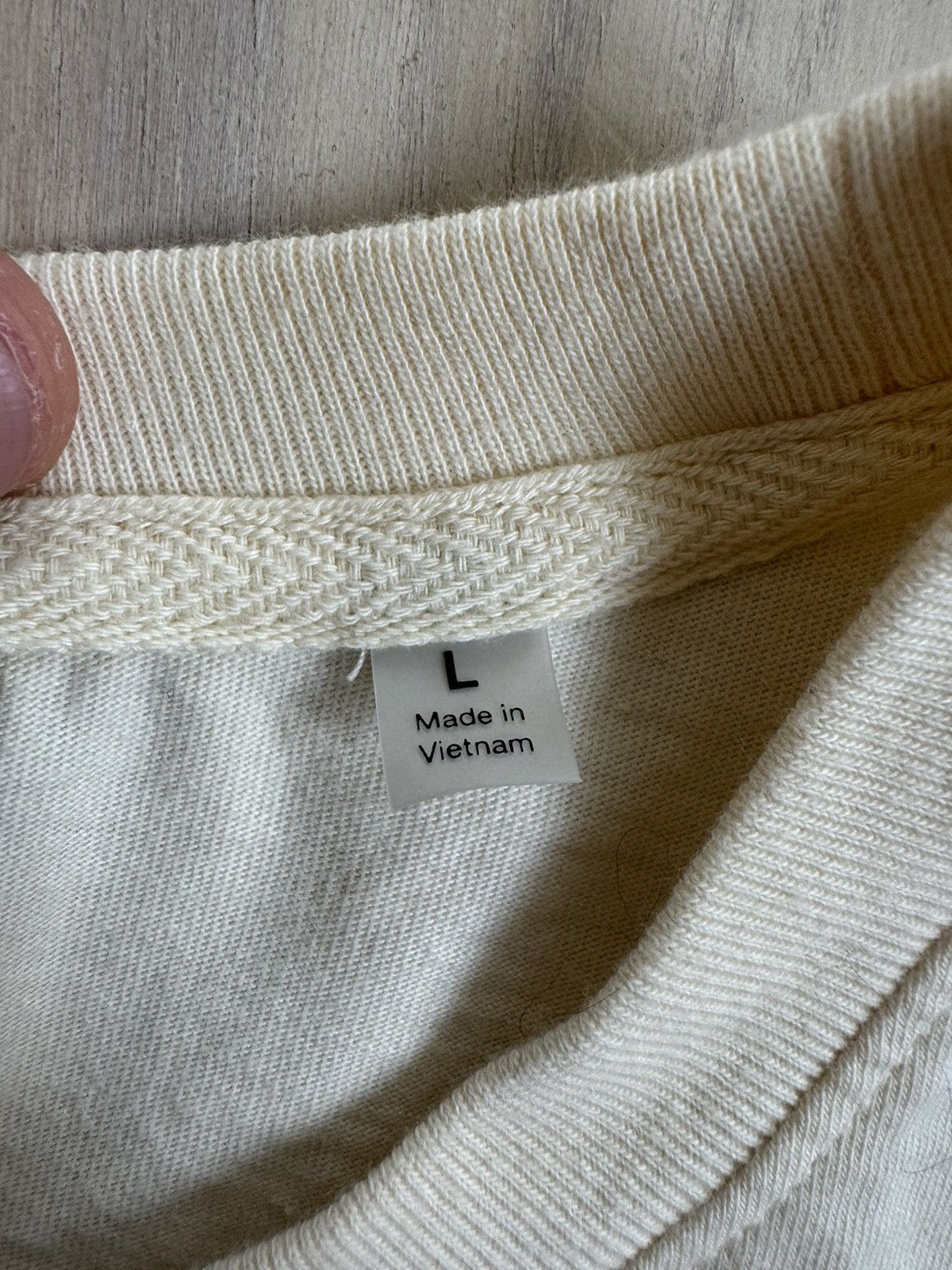 Essentials × Fear of God Fear of god essentials t shirt cream Size US L / EU 52-54 / 3 - 4 Thumbnail