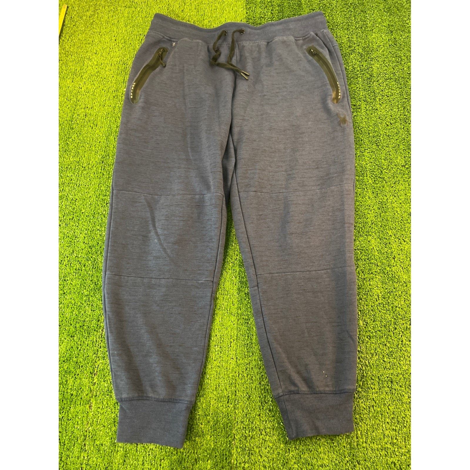 Spyder Spyder Mens Navy Blue Marled Joggers Sweatpants XL Size US 34 / EU 50 - 1 Thumbnail