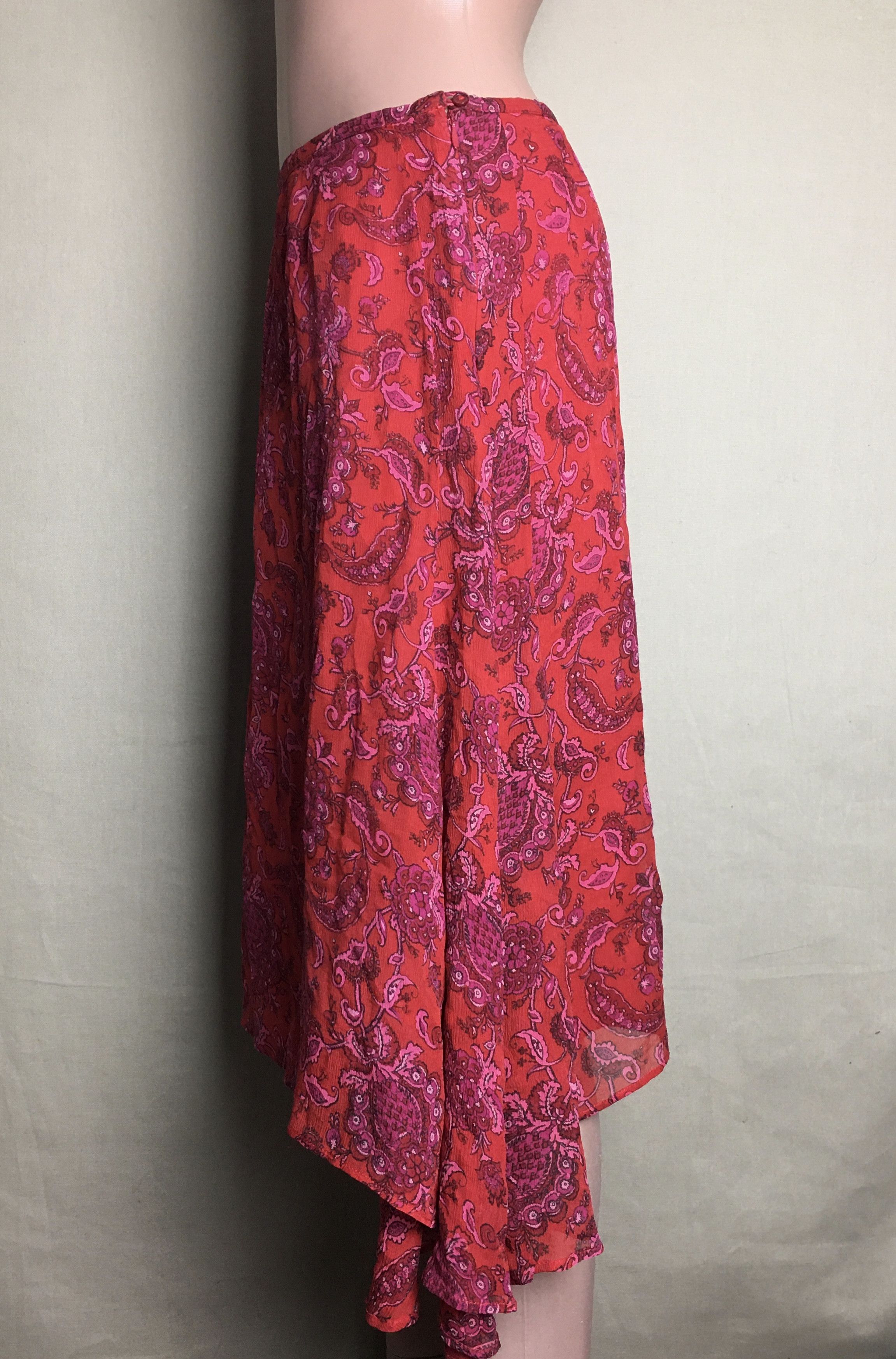 Isabel Marant Isabel Marant Silk Skirt Paisley Print Design Size 2 FR 40 Size 28" / US 6 / IT 42 - 3 Thumbnail