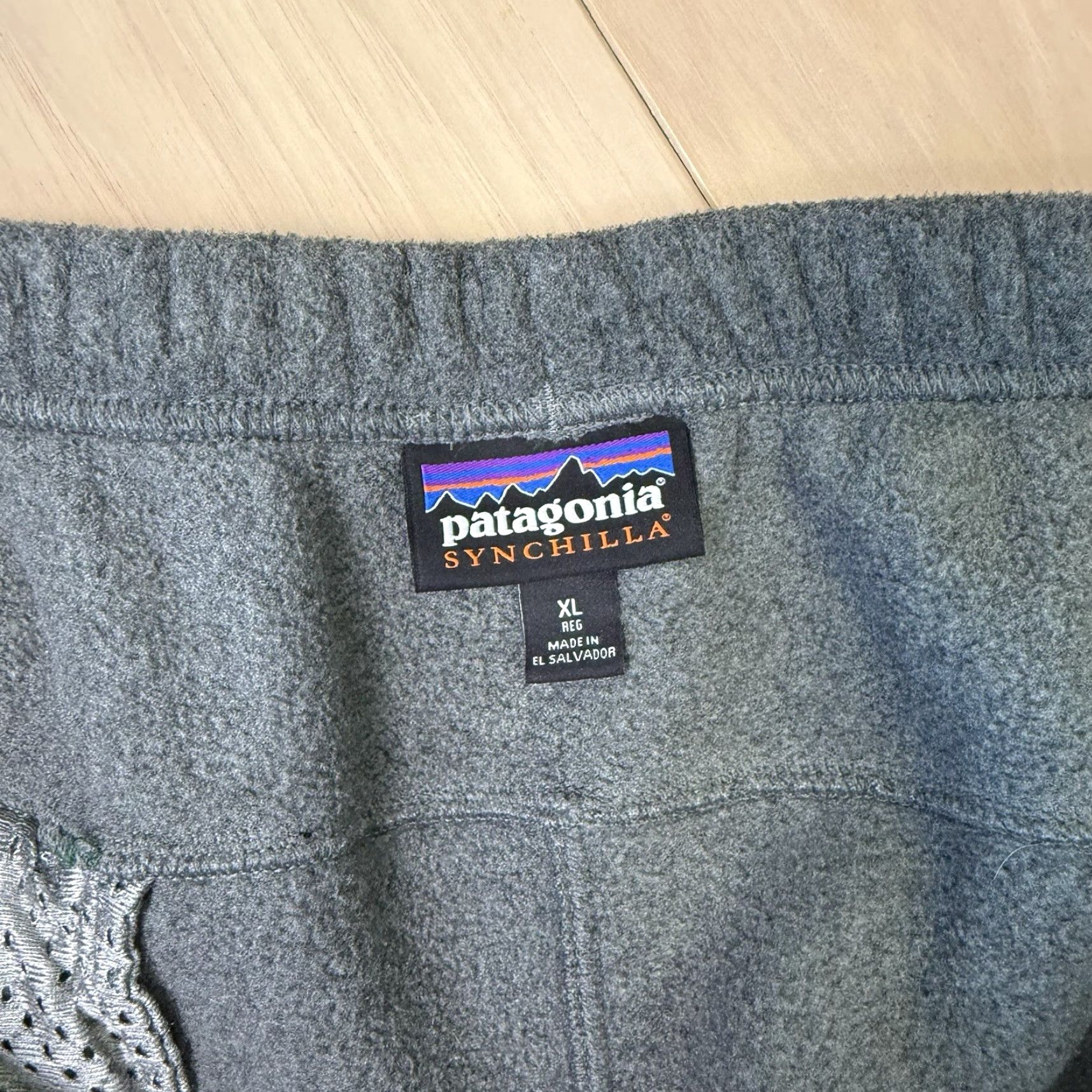 Patagonia VINTAGE Patagonia Synchilla Snap T Pants XL Gray Fleece Jogger Sweatpants Hipster 90s Activewear Mens Sweatpants Size US 36 / EU 52 - 5 Thumbnail