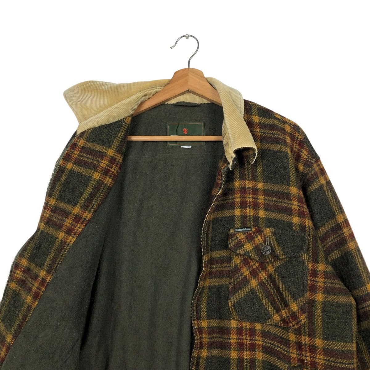 Hysteric Glamour 🔥VINTAGE CHORE WOOL ZIPPER JACKET THE SCOTCH HOUSE TARTAN Size US M / EU 48-50 / 2 - 14 Thumbnail