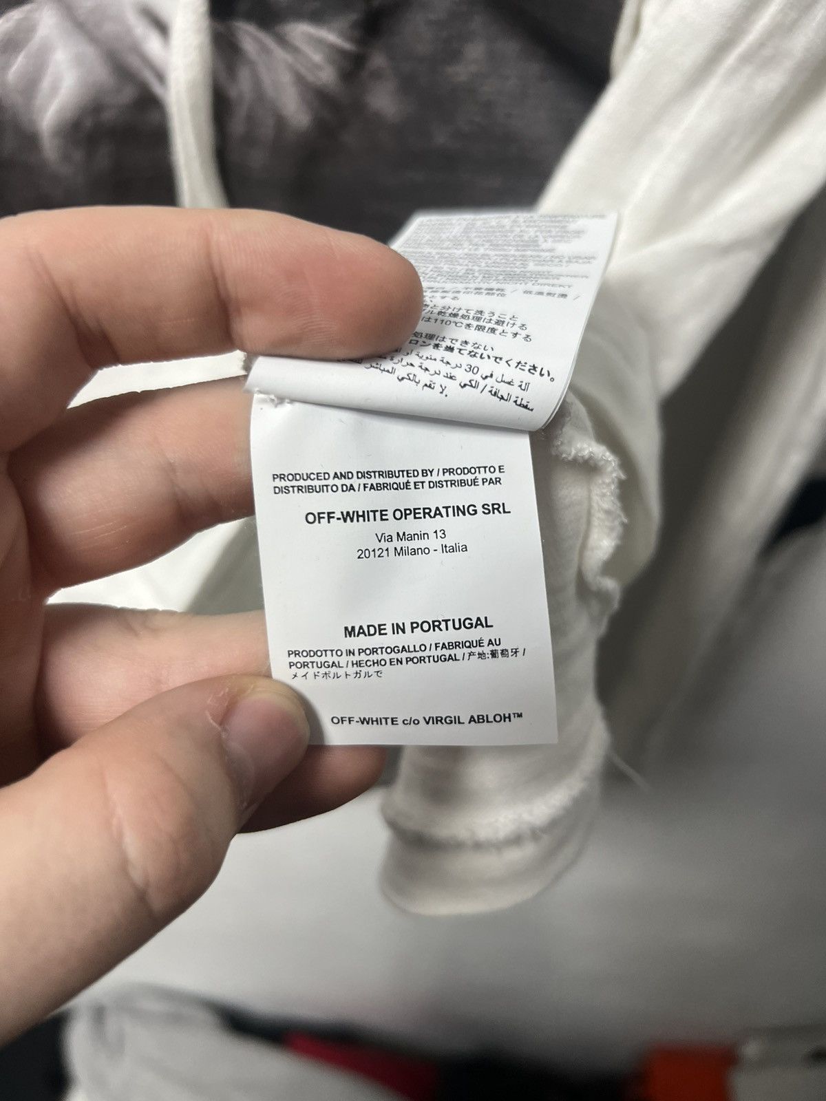 Off-White Off White Mona Lisa Long Sleeve Big Logo Mens Size US S / EU 44-46 / 1 - 12 Thumbnail
