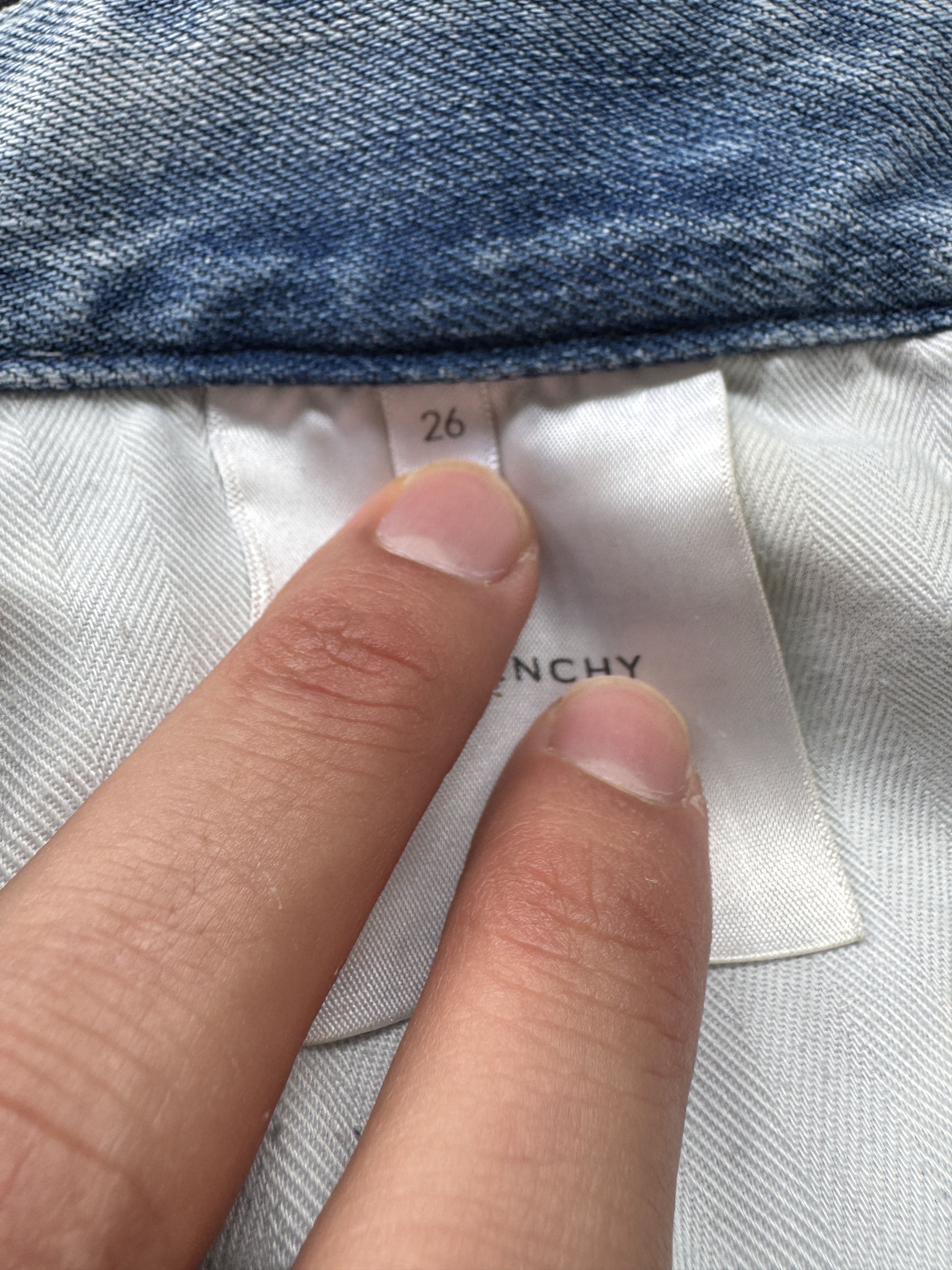 Givenchy Gabba Distressed Jeans Size US 26 / EU 42 - 22 Thumbnail