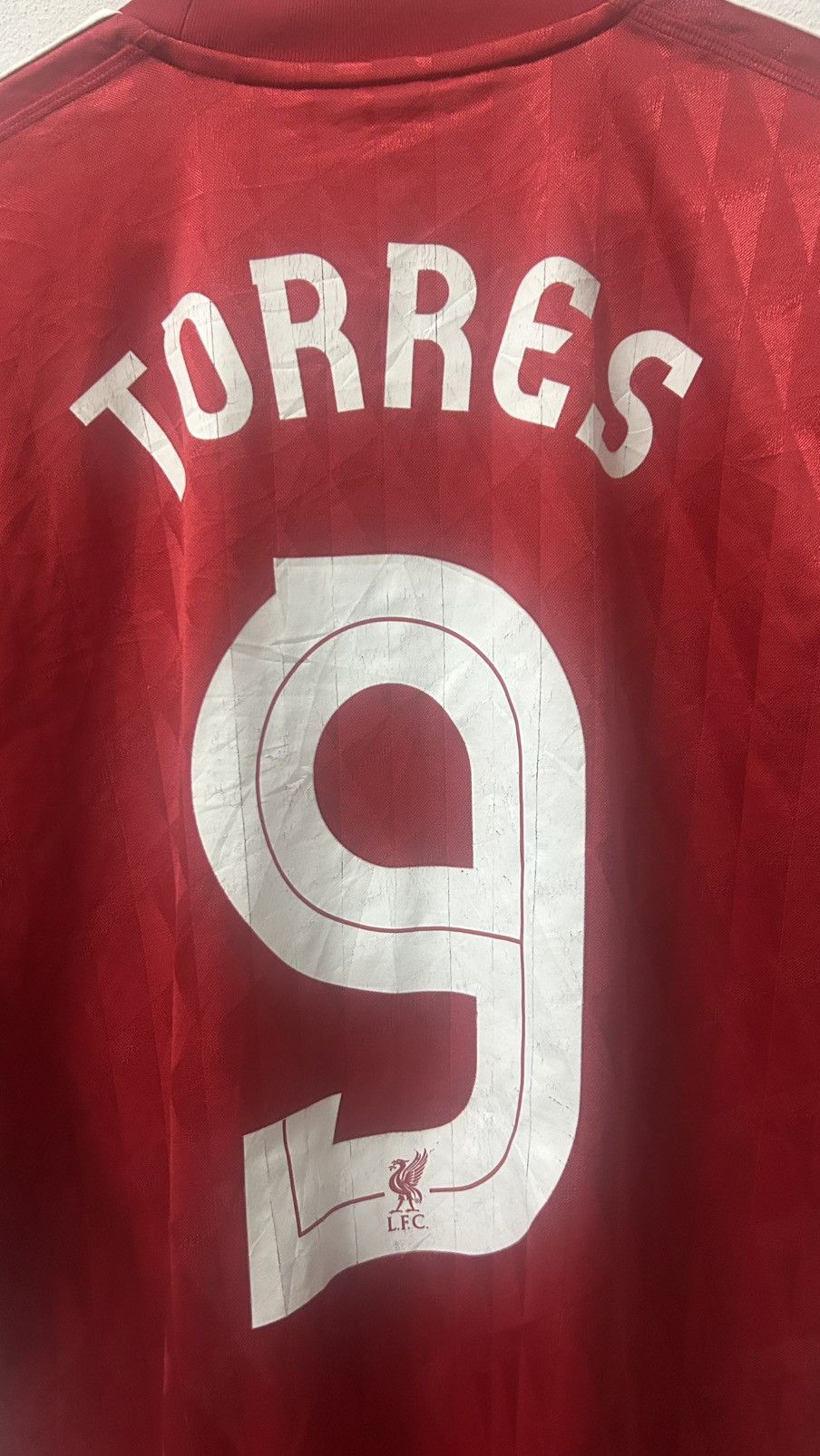 Adidas Vintage Adidas Liverpool 10/11 + Nameset (Torres) Size US XL / EU 56 / 4 - 8 Thumbnail
