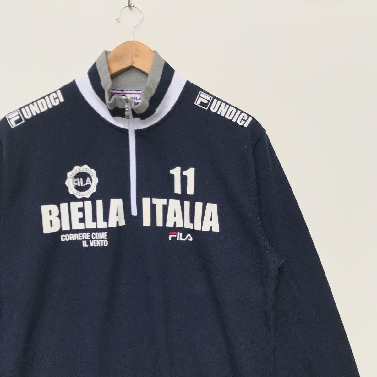 Fila × Vintage Fila sweatshirt Logo Size US M / EU 48-50 / 2 - 2 Thumbnail