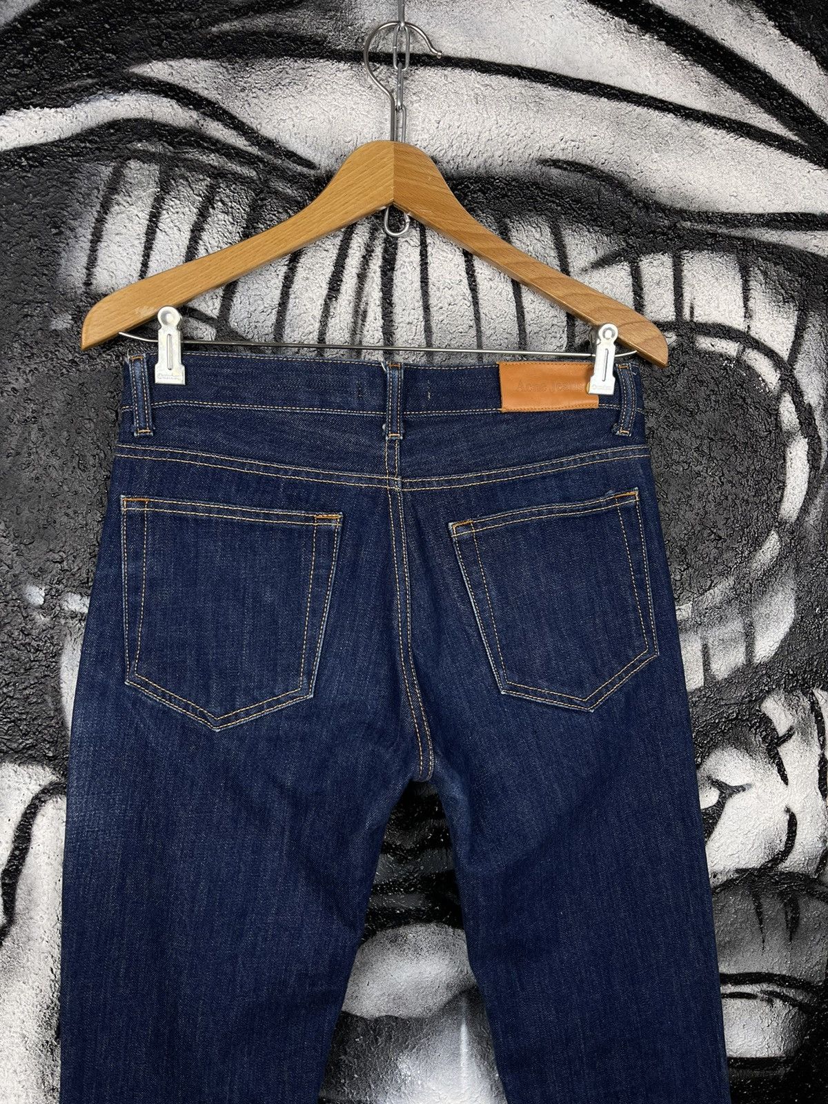 Acne Studios × Designer Acne Jeans Mic Another Raw Jeans Men’s Size 30/32 Size US 30 / EU 46 - 15 Thumbnail