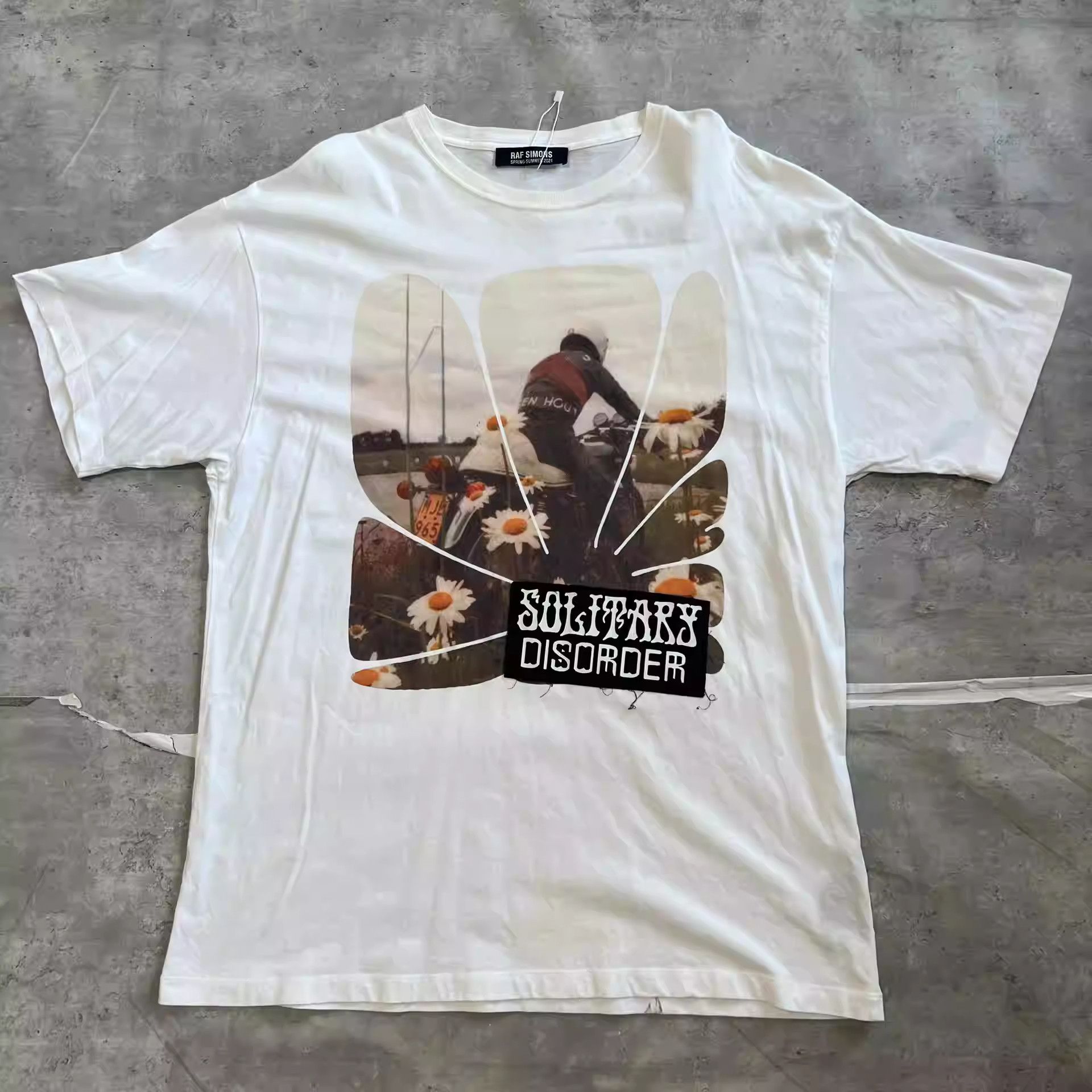Raf Simons 21ss Portrait Medallion Short Sleeve Short Sleeve T Shirts
