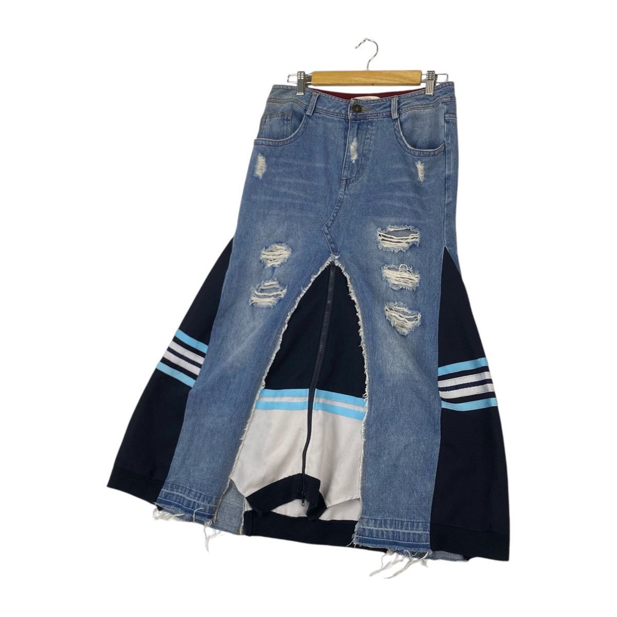 Designer × Vintage Vintage skirt jeans attinalife 2024 american denim skirt Size 32" / US 10 / IT 46 - 2 Thumbnail