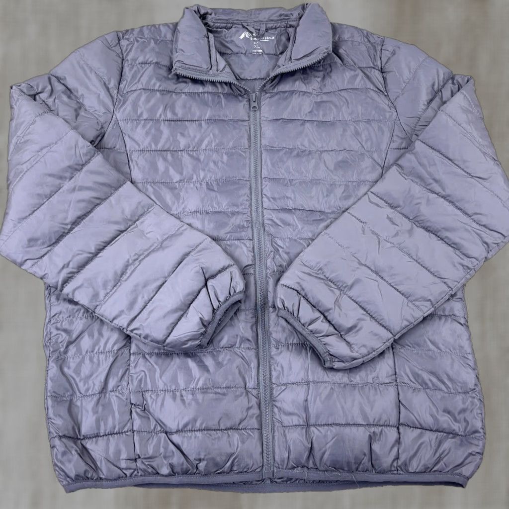 Vintage Jackson Hole Puffer Jacket Men XL Gray Lightweight Performance Hiking Adult Jacket Size US XL / EU 56 / 4 - 1 Thumbnail