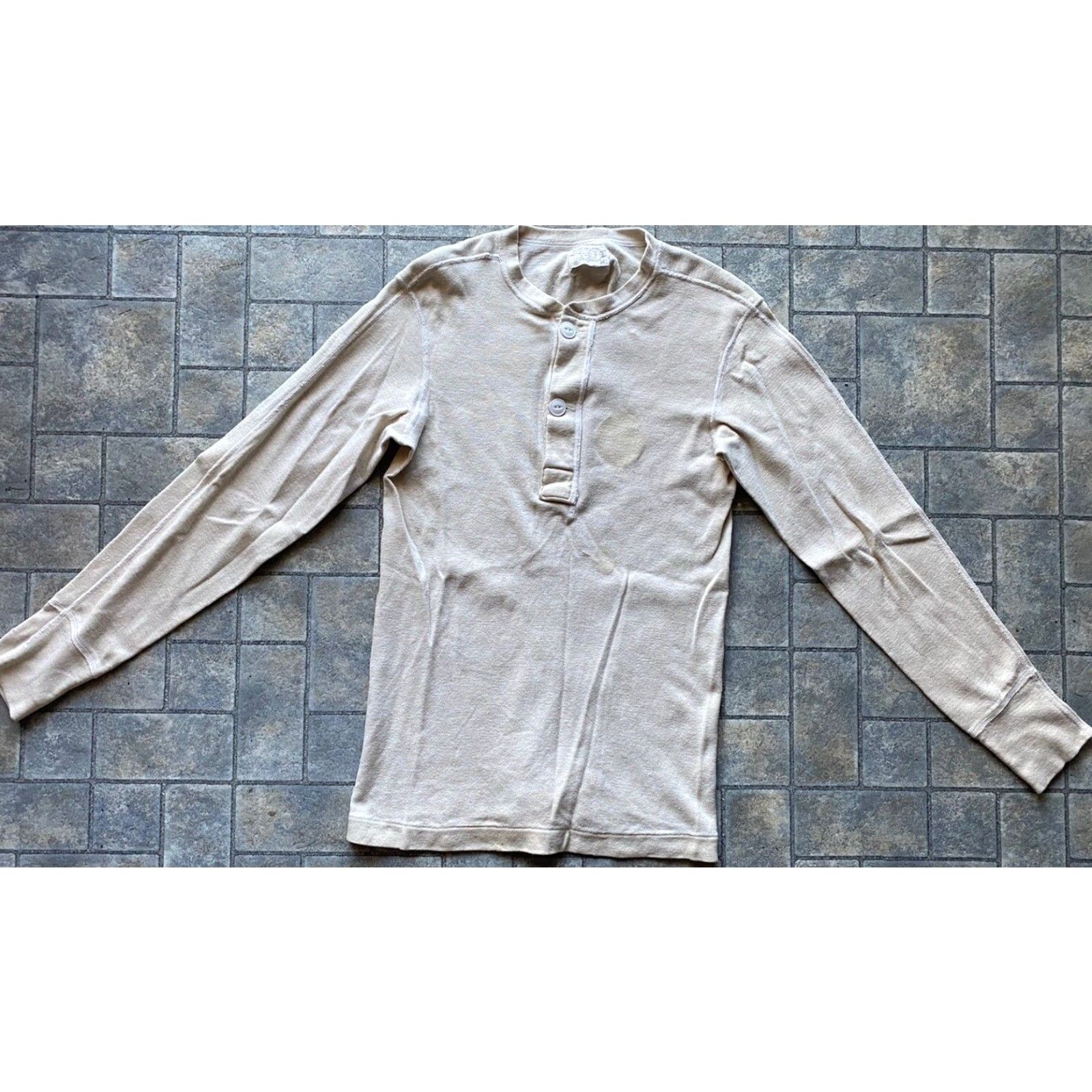 Vintage VINTAGE Atlas Military Thermal Shirt Mens Medium 1970s DSA 100-70 Size US M / EU 48-50 / 2 - 2 Thumbnail