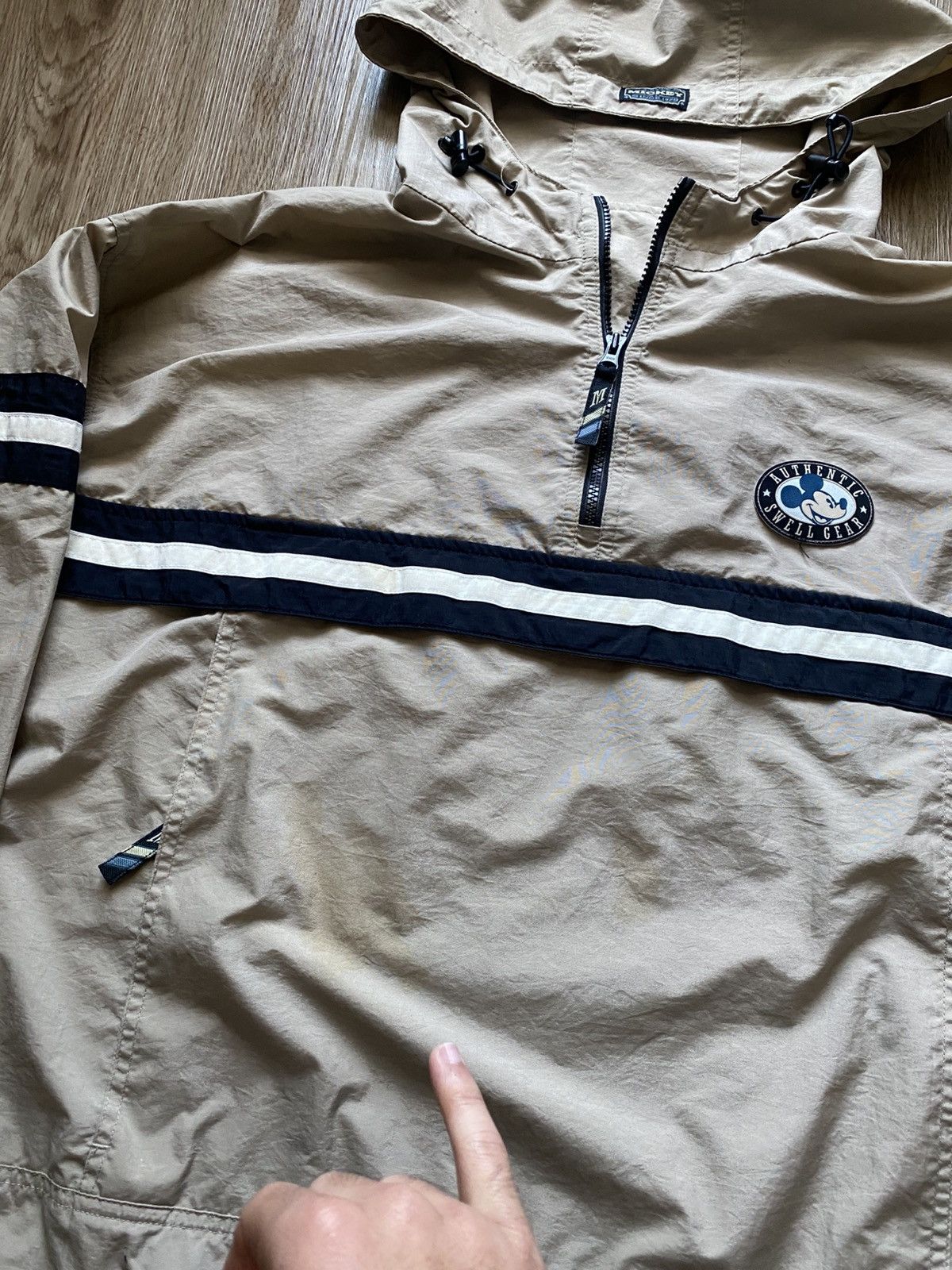Disney Vintage 90s Disney Mickey Anorak Parka Jacket Size US XL / EU 56 / 4 - 3 Thumbnail