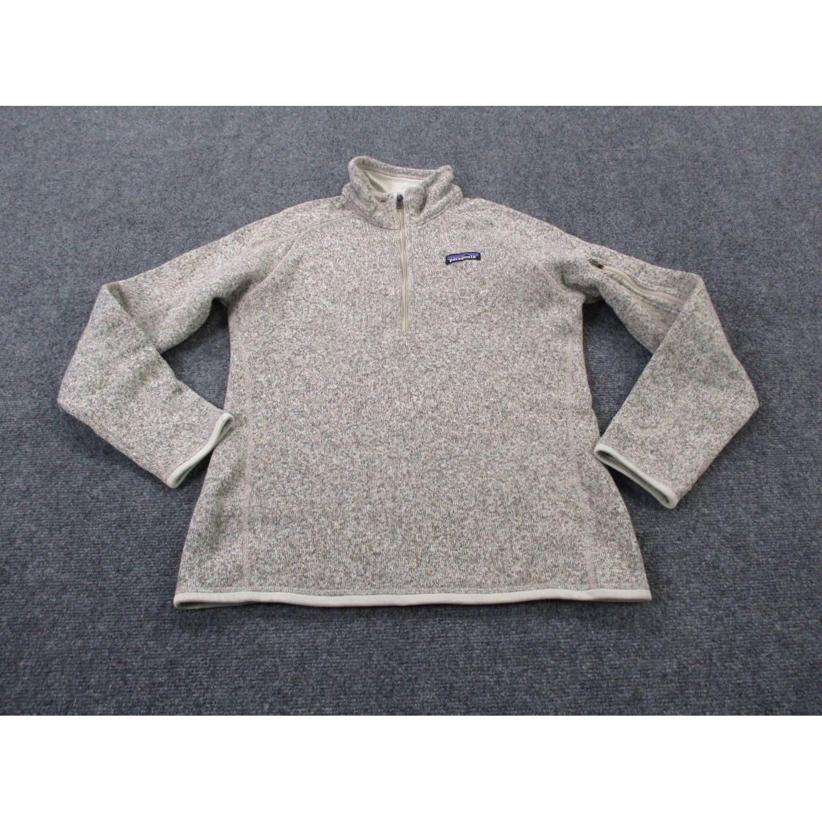 Patagonia Patagonia Jacket Womens M Better Sweater Fleece Jumper Outdoor Hiking Beige Size M / US 6-8 / IT 42-44 - 2 Thumbnail