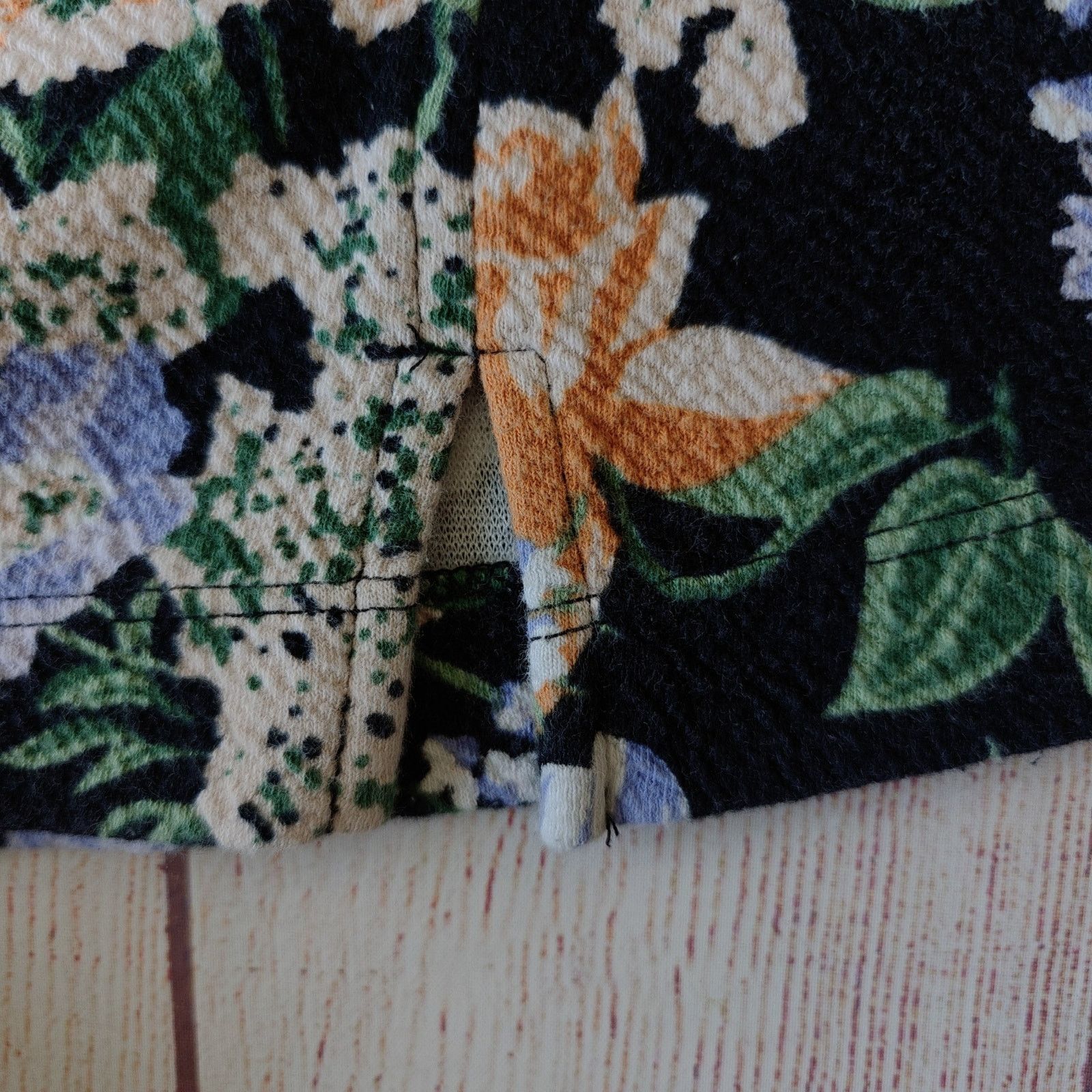 Anthropologie Maeve Brenner Floral Print Peplum Tank Top sz S Size S / US 4 / IT 40 - 6 Thumbnail