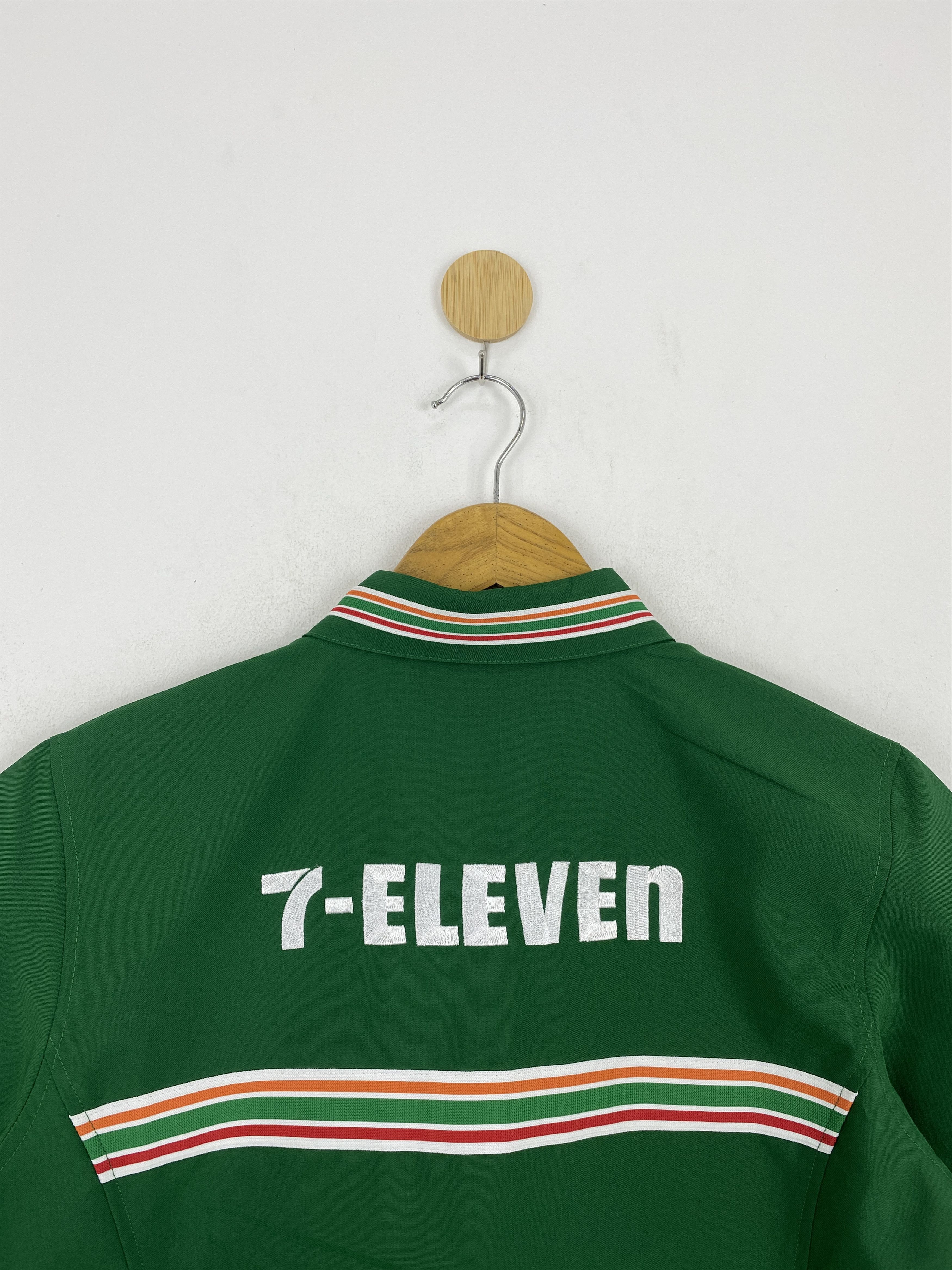 Japanese Brand Vintage 7-Eleven Worker's Short Sleeve Outfit MJ0083Z Size US S / EU 44-46 / 1 - 4 Thumbnail