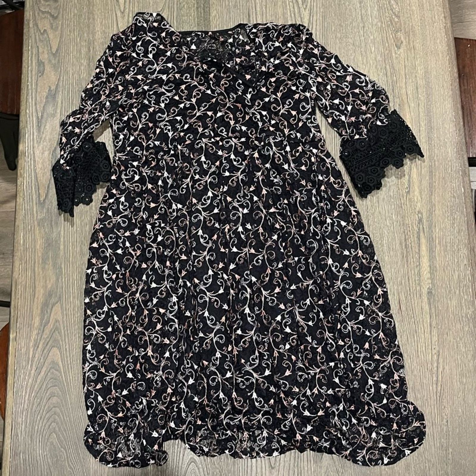 size? Lane Bryant Fit & Flare Midi Length Dress Size 22 Size 3XL / US 20-22 - 6 Thumbnail