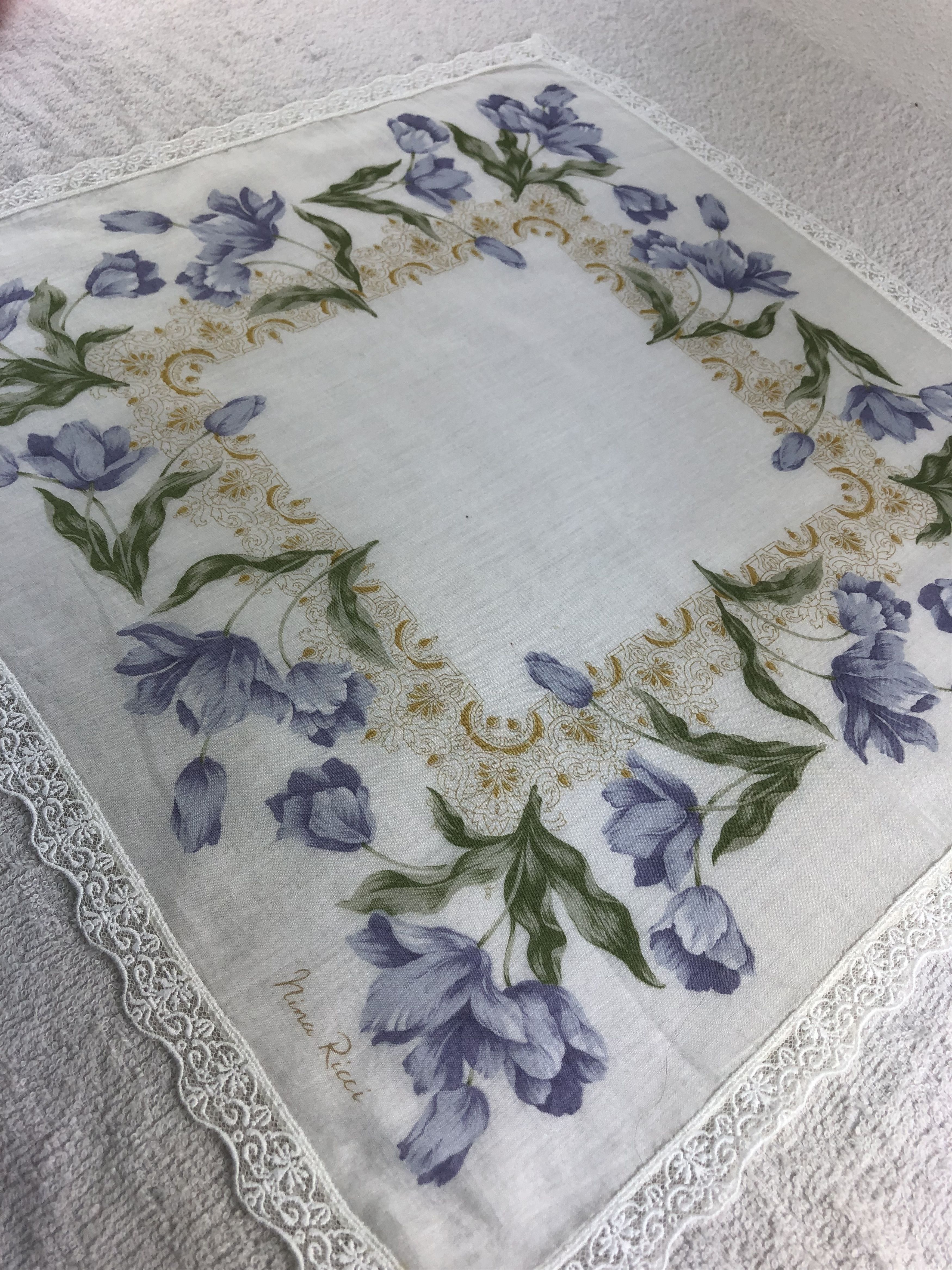 Nina Ricci Nina Ricci Handkerchief / Bandana / Neckerchief C176 Size ONE SIZE - 4 Thumbnail