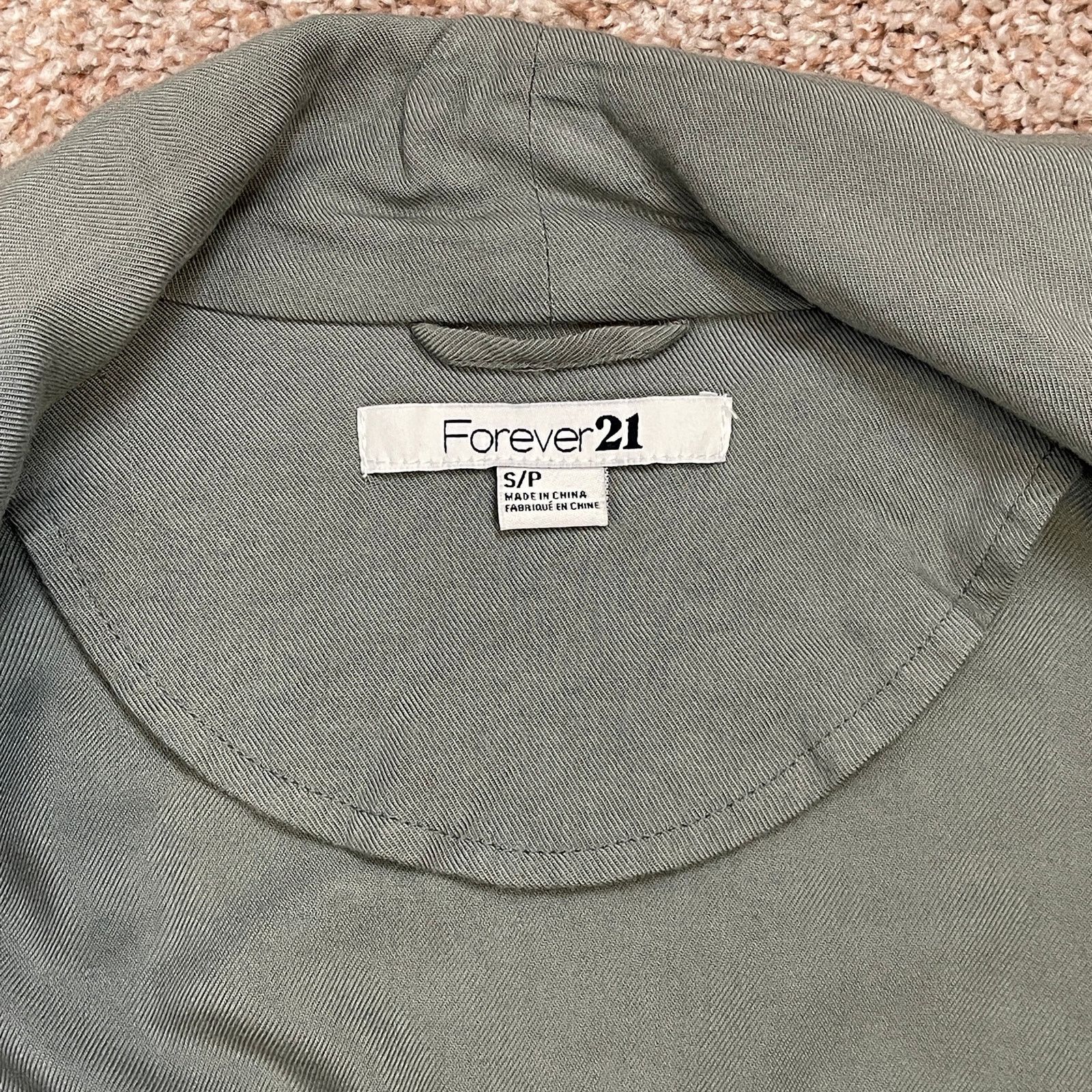 Forever 21 Forever 21 Gray Slouchy Waterfall Duster Jacket Cozy Small Size S / US 4 / IT 40 - 20 Thumbnail