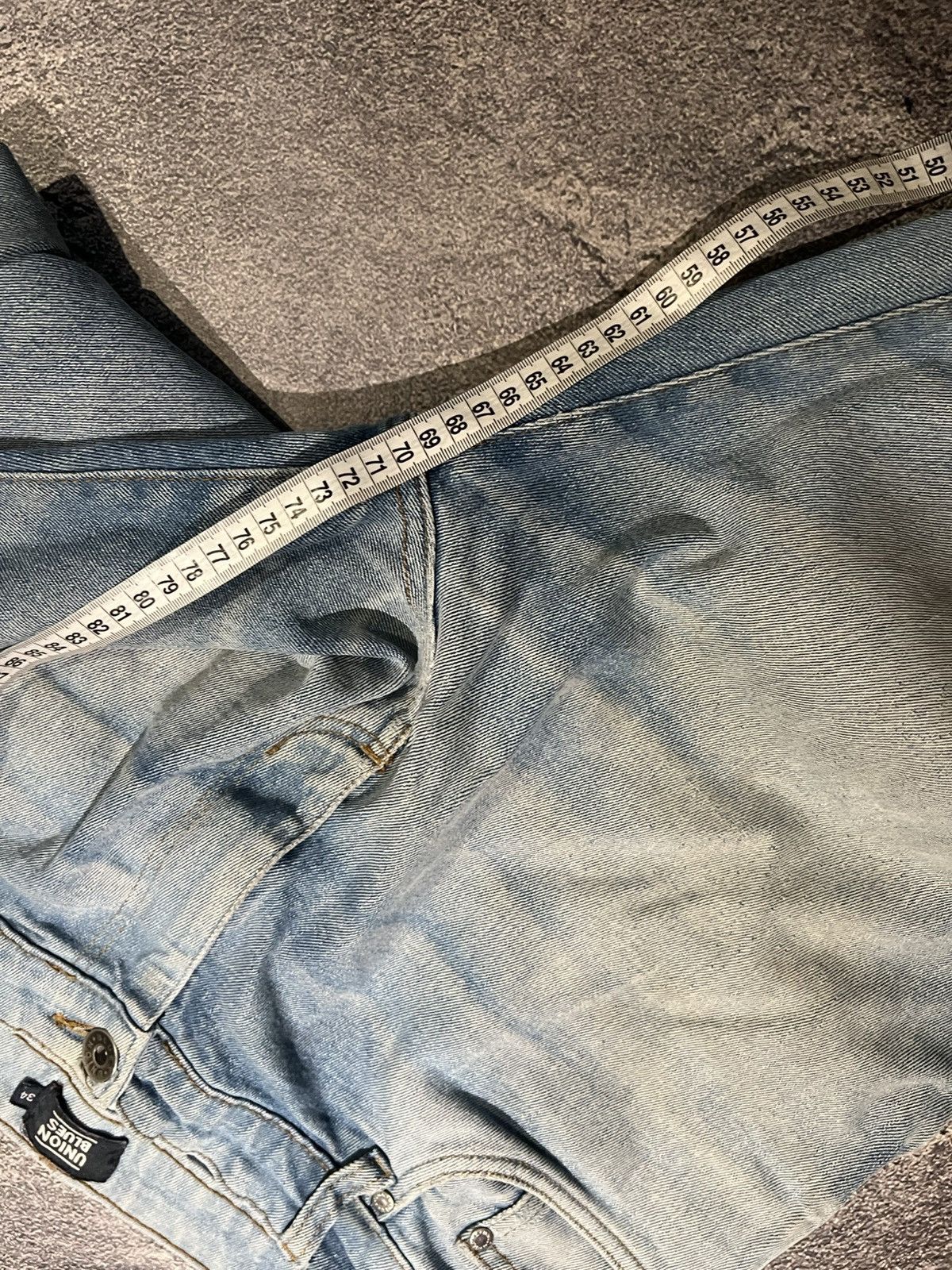 Vintage SWAG Destroyed Baggy Light Blue Vintage Jeans Size US 36 / EU 52 - 8 Thumbnail