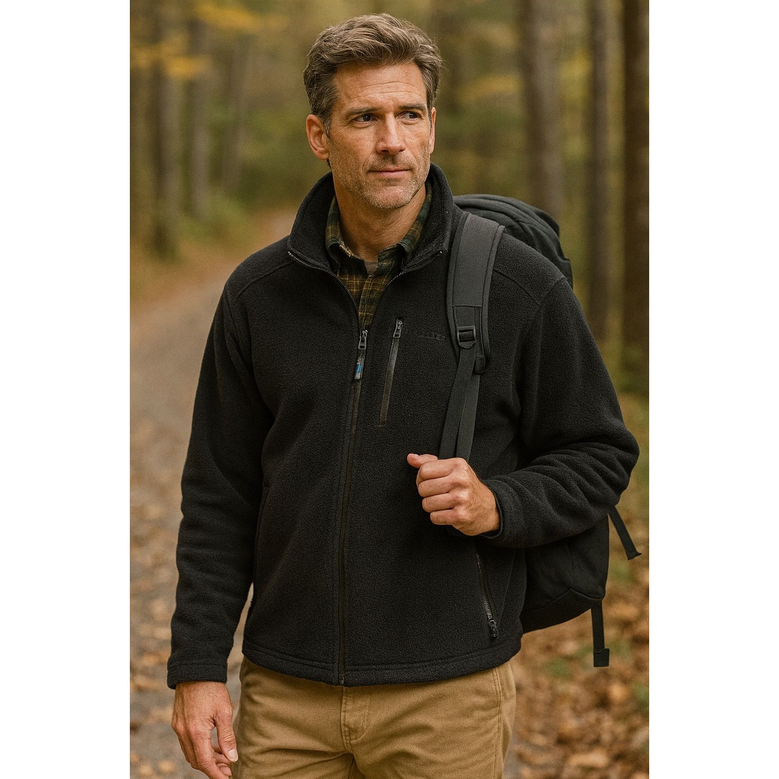 L.L. Bean VTG Y2K LL BEAN OUTDOORS MENS XL DEEP PILE FLEECE FULL-ZIP Size US XL / EU 56 / 4 - 1 Thumbnail