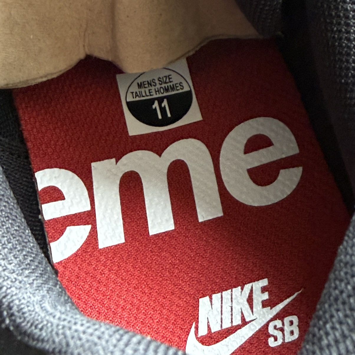 Nike × Supreme IM4283 001 - Supreme x SB x Nike Air Max 2 CB '94 'Black' Size US 11 / EU 44 - 6 Thumbnail