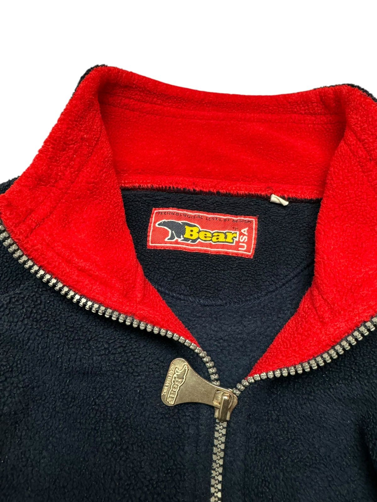 Vintage Fleece sweatshirt Bear America Vintage Big Logo Size M Size US M / EU 48-50 / 2 - 3 Thumbnail