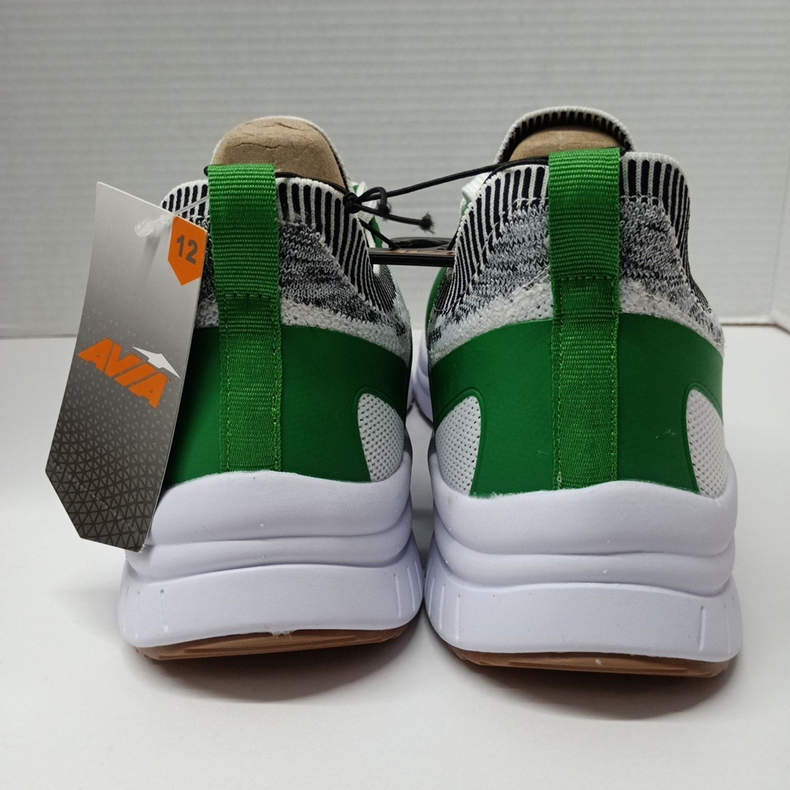 Avia Avia Men's Quickflash Running Shoes Size 12 Green White Size US 12 / EU 45 - 4 Thumbnail