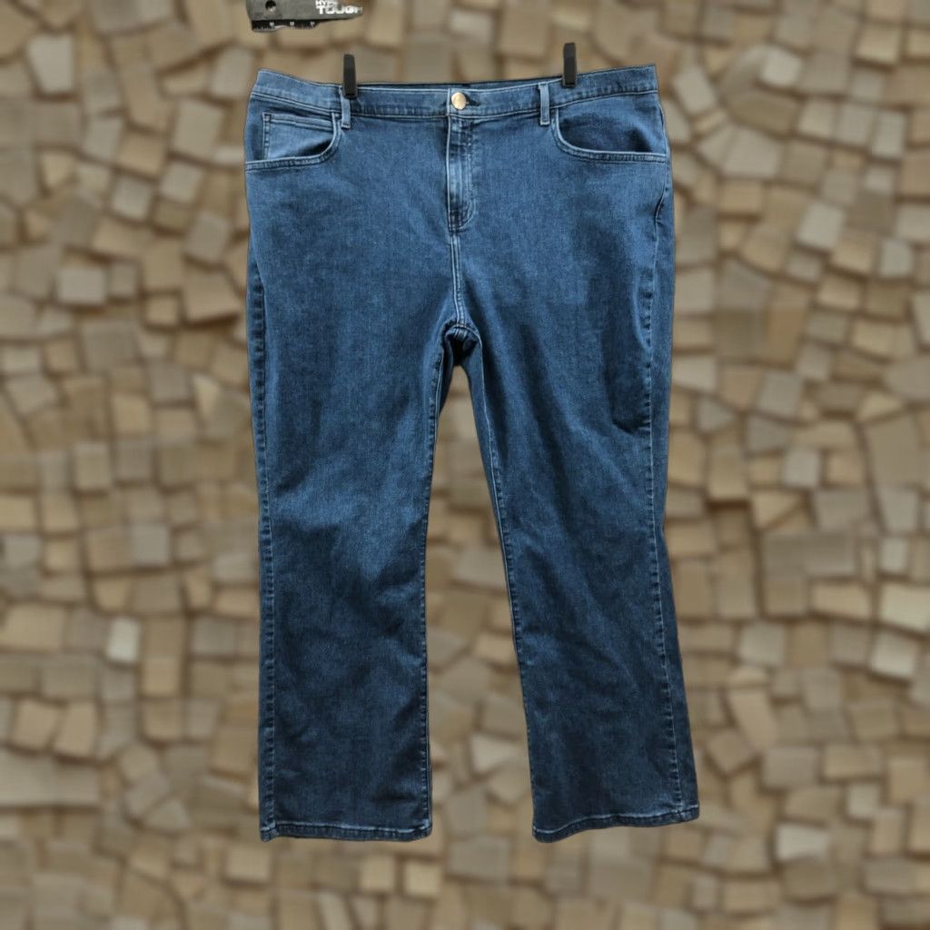 Vintage Brooke Shields Timeless Jeans Plus Size 22W Womens High Rise Medium Wash Blue Size 40" / US 18 - 1 Thumbnail
