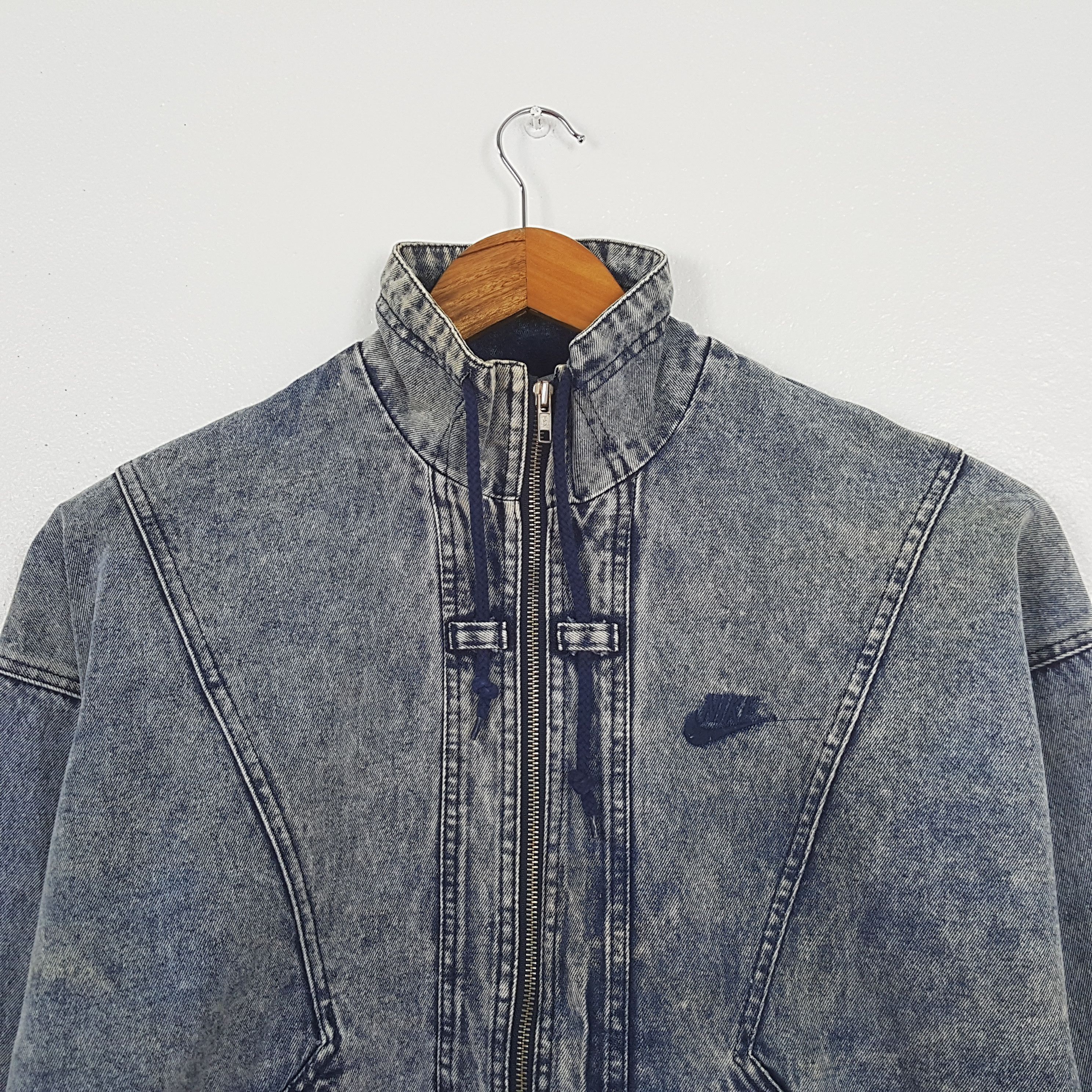 Nike Vintage Nike Challenge Court Denim Style Jacket C313N17 Size US L / EU 52-54 / 3 - 2 Thumbnail