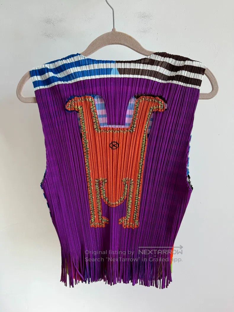 Issey Miyake Issey Miyake size:F Blue Vest Size S / US 4 / IT 40 - 2 Thumbnail