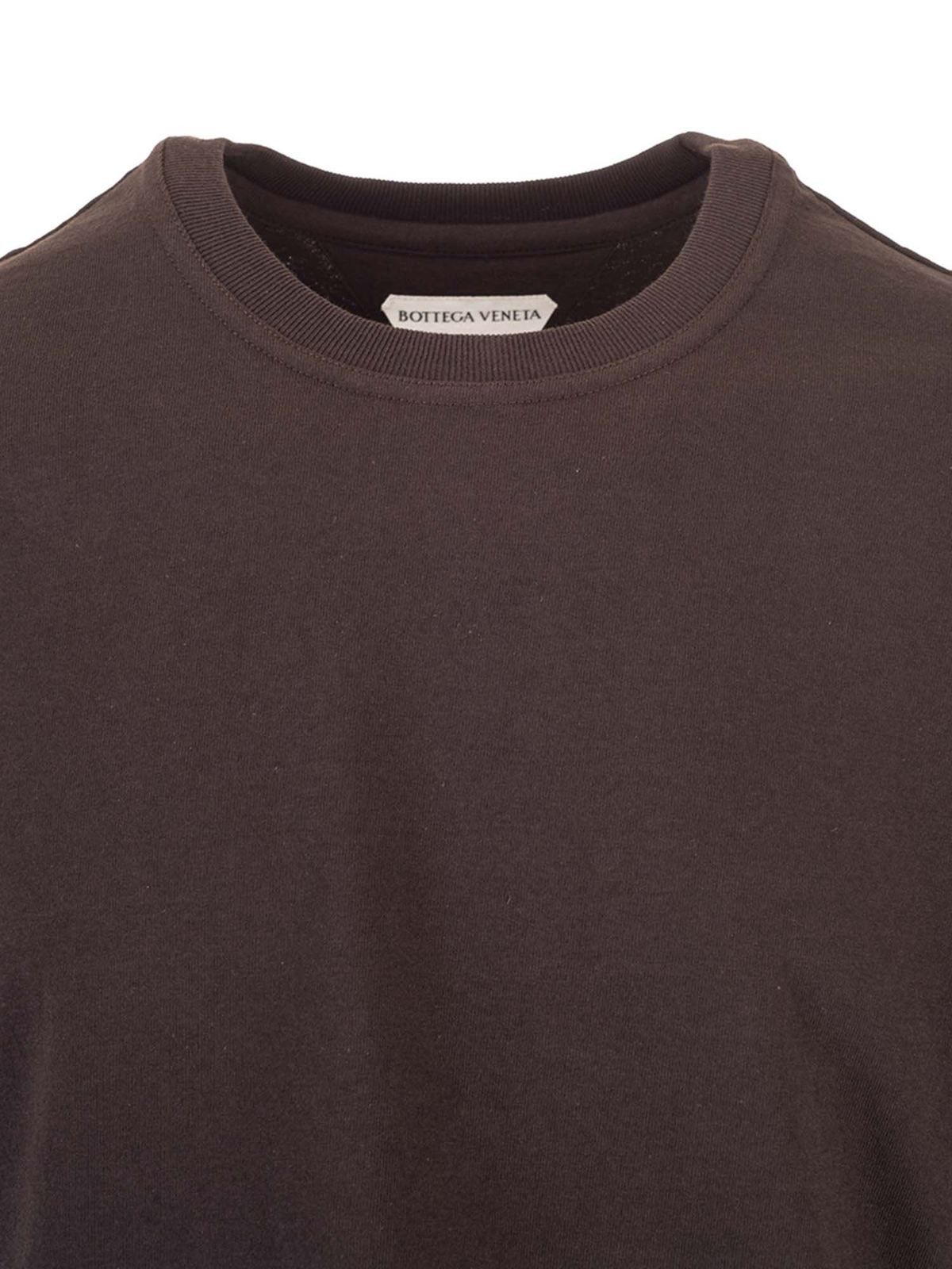Bottega Veneta o1w1db10625 T-Shirt in Brown Size US S / EU 44-46 / 1 - 3 Thumbnail